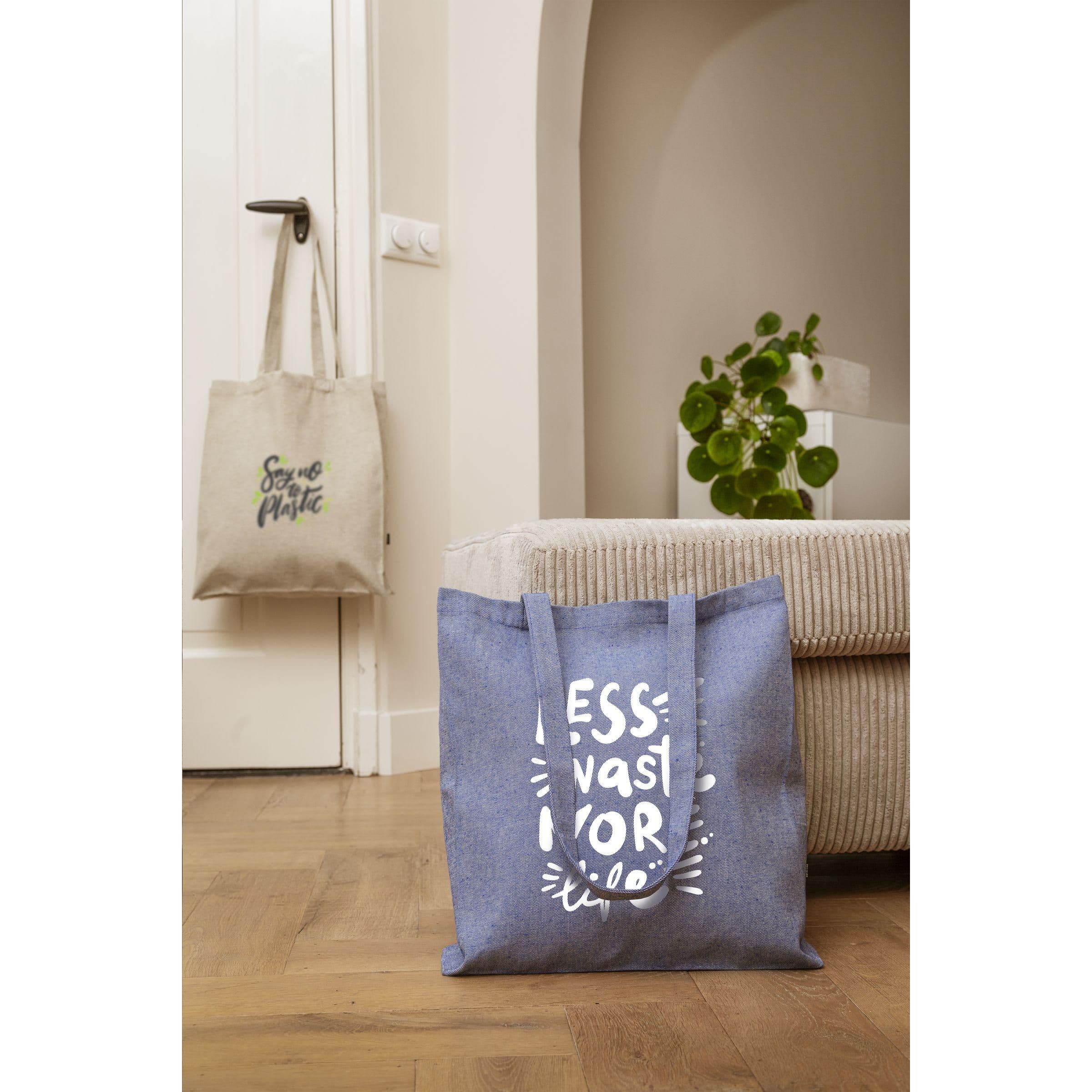 Sac Melange Shopper GRS toile recyclée 280 g/m² en situation