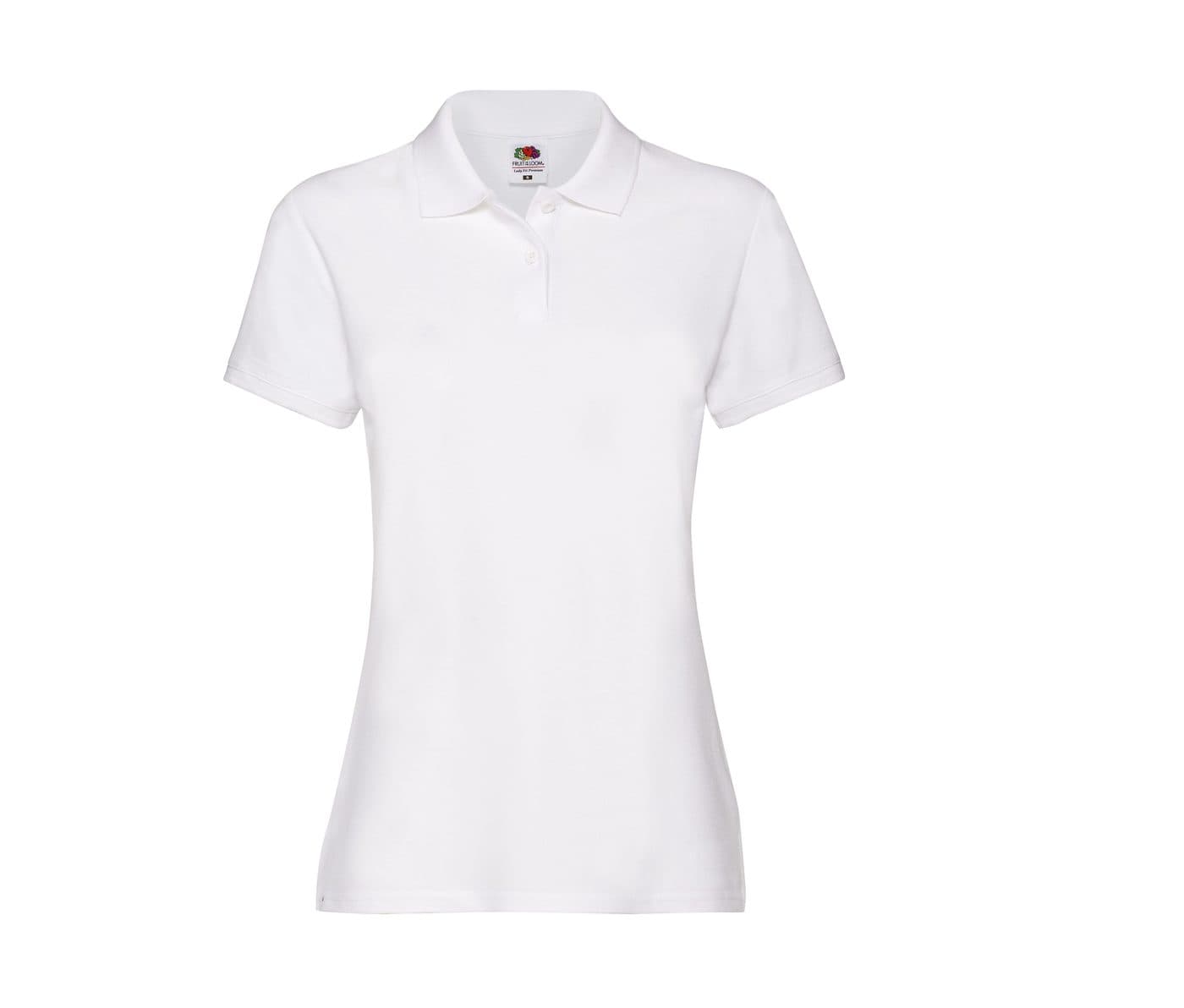 LADIES PREMIUM POLO coloris Blanc