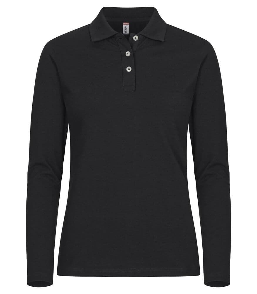 Clique Stretch Premium Polo Women L/S