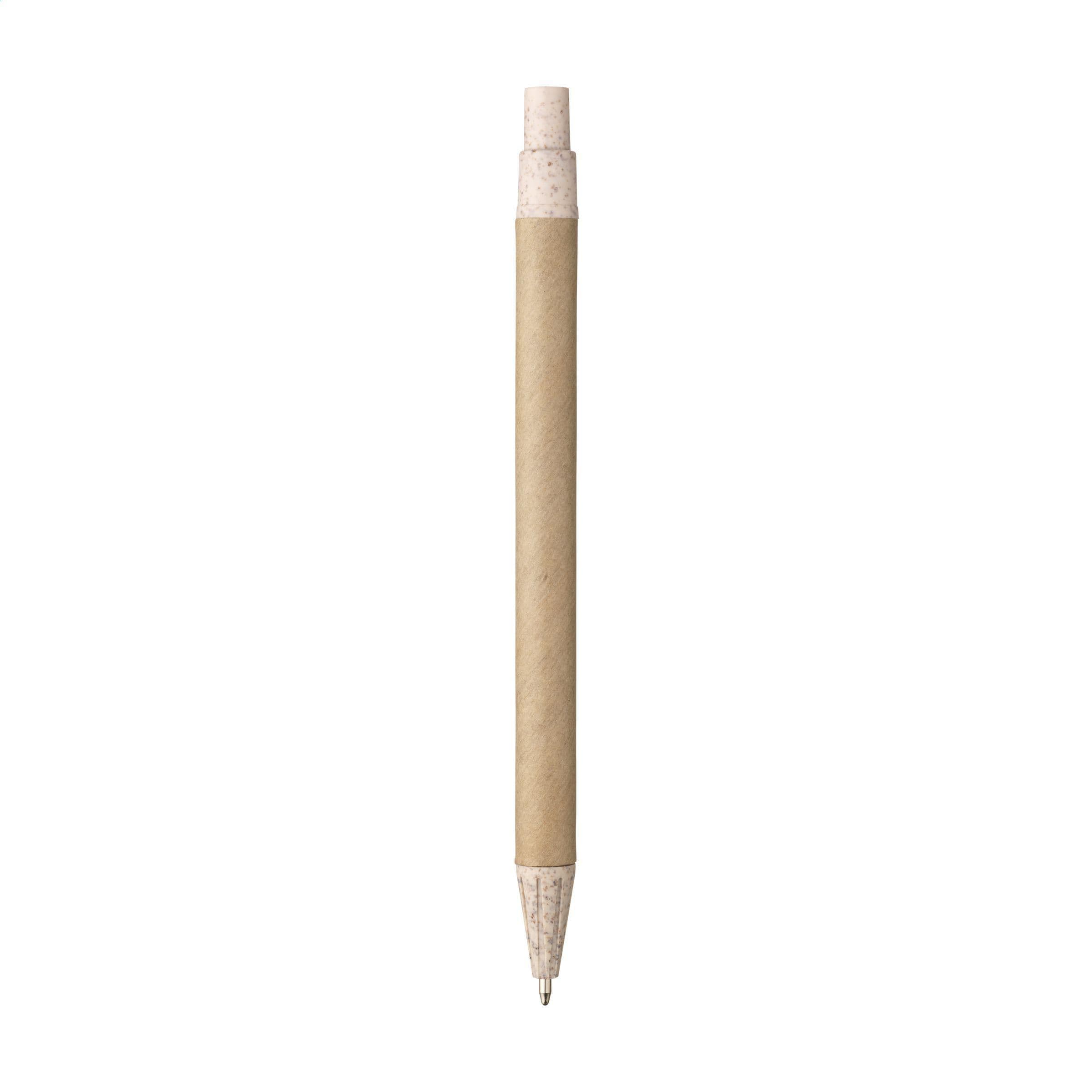 Stylo à bille Paper Wheatstraw en paille de blé en situation