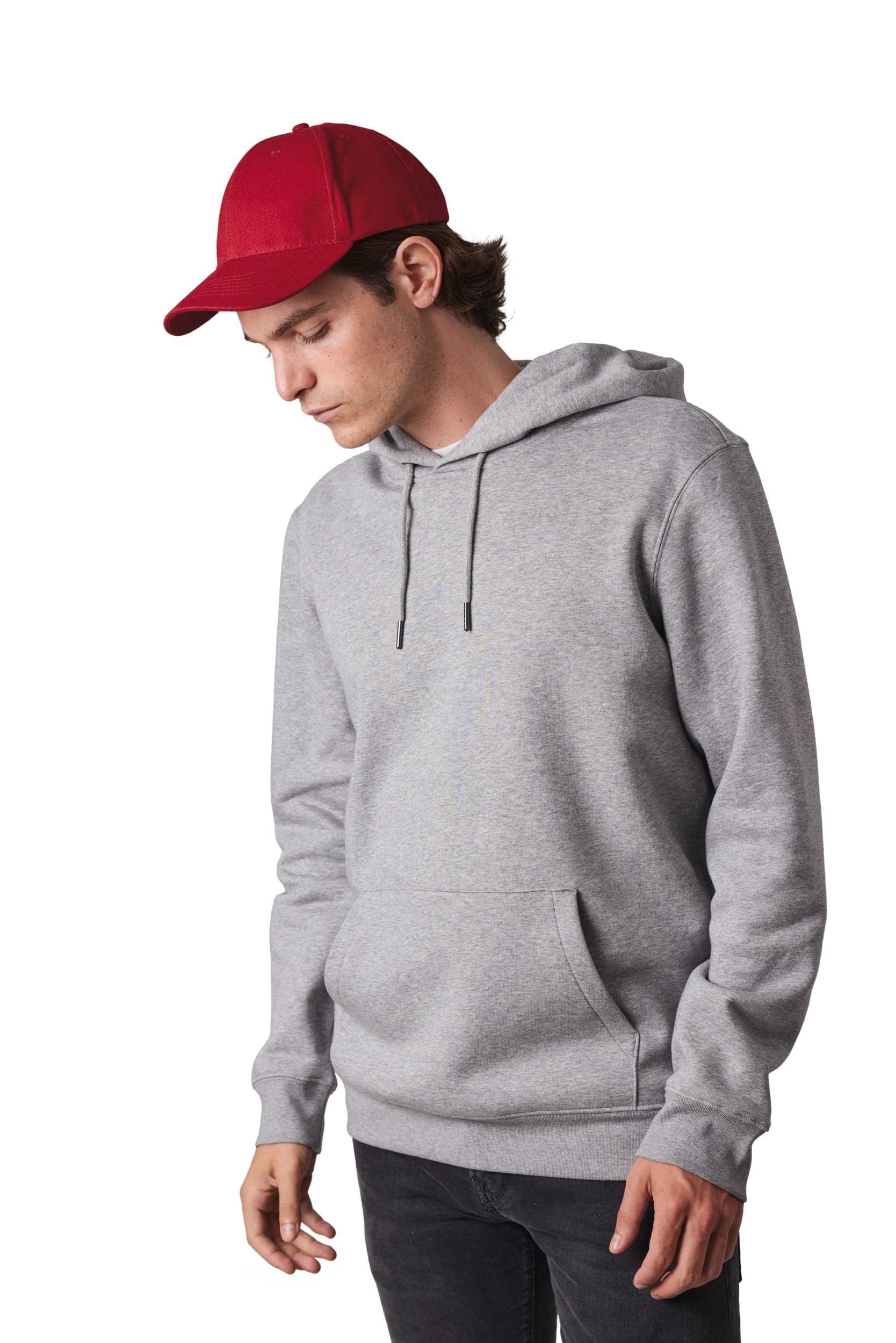 Casquette en coton bio - 6 panneaux en situation