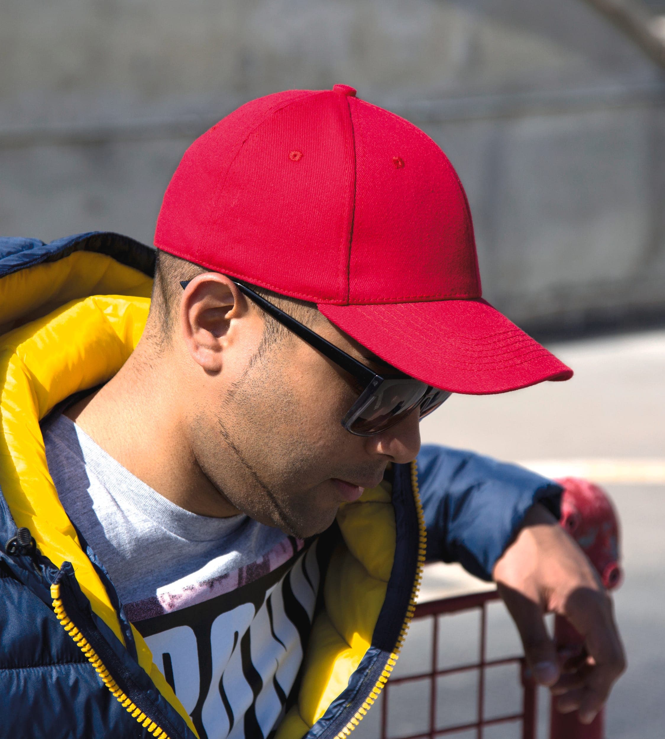 Casquette Kansas flex - 6 panneaux en situation
