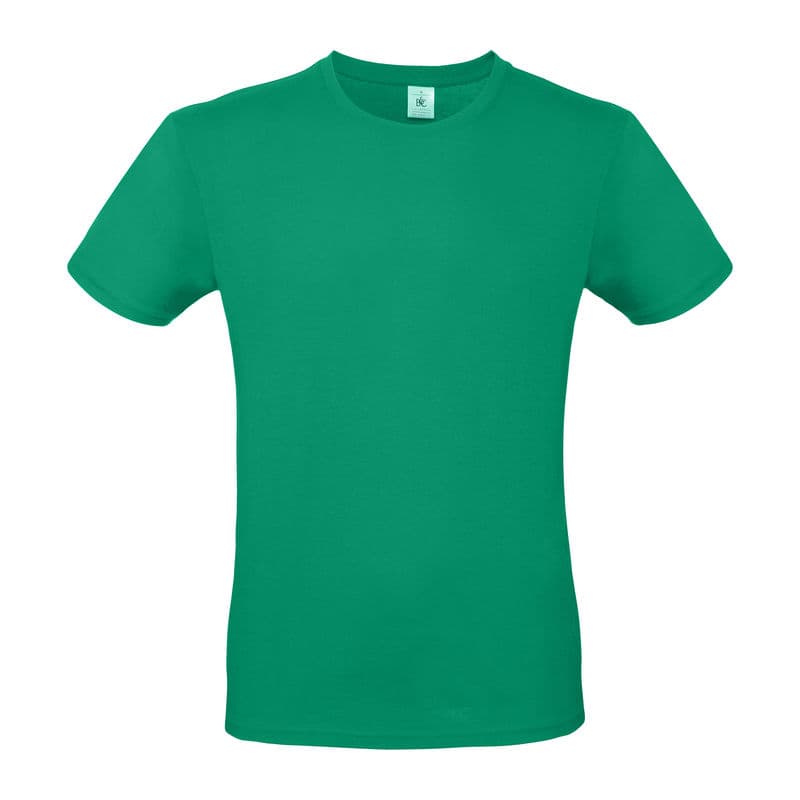 B&C #E150 UNISEX T-SHIRT coloris Vert kelly