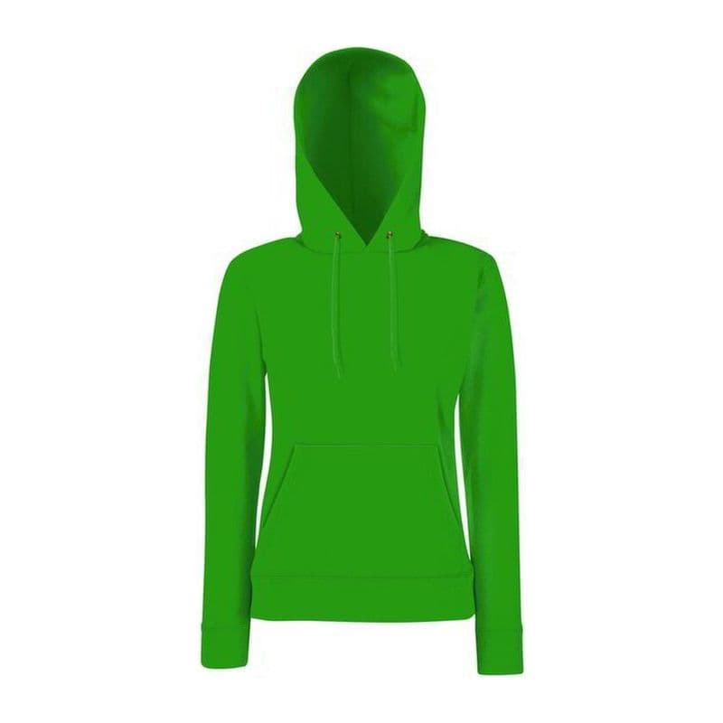 LADIES CLASSIC HOODED SWEAT coloris Vert kelly