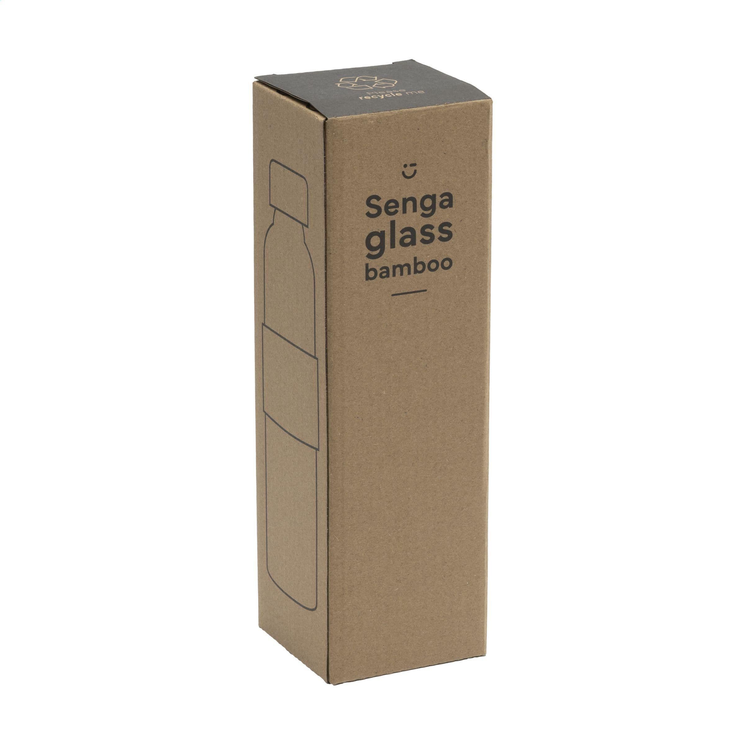 Bouteille Senga Glass Bamboo 500 ml en situation