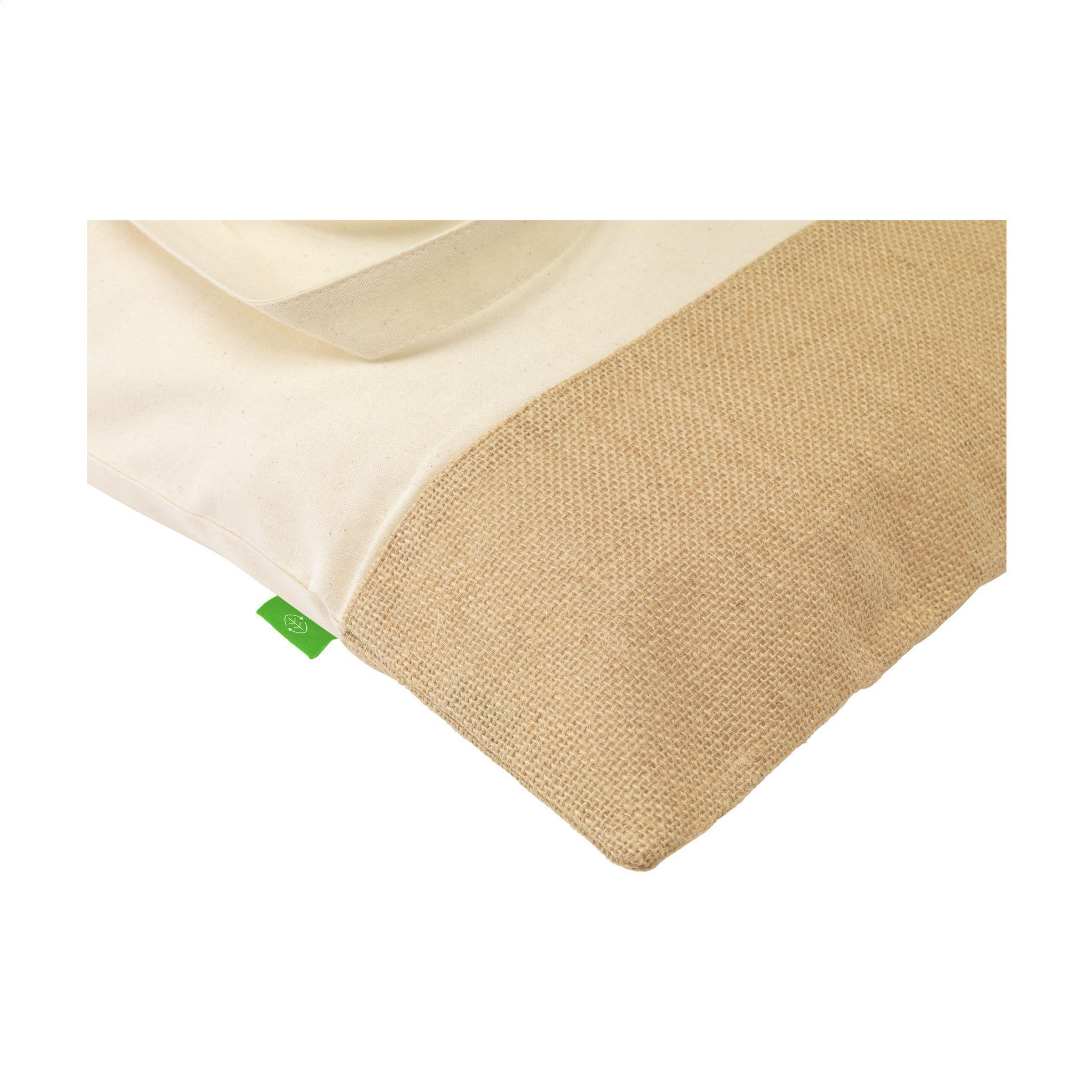 Sac shopping Combi Organic couleur naturelle (160 g/m²) en situation