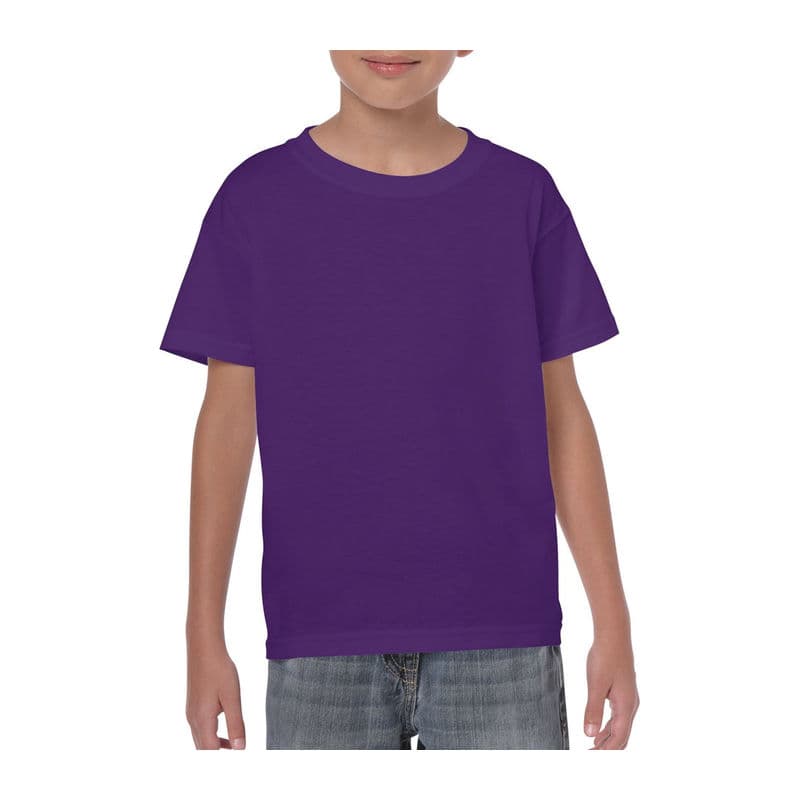 HEAVY COTTON YOUTH T-SHIRT coloris Violet