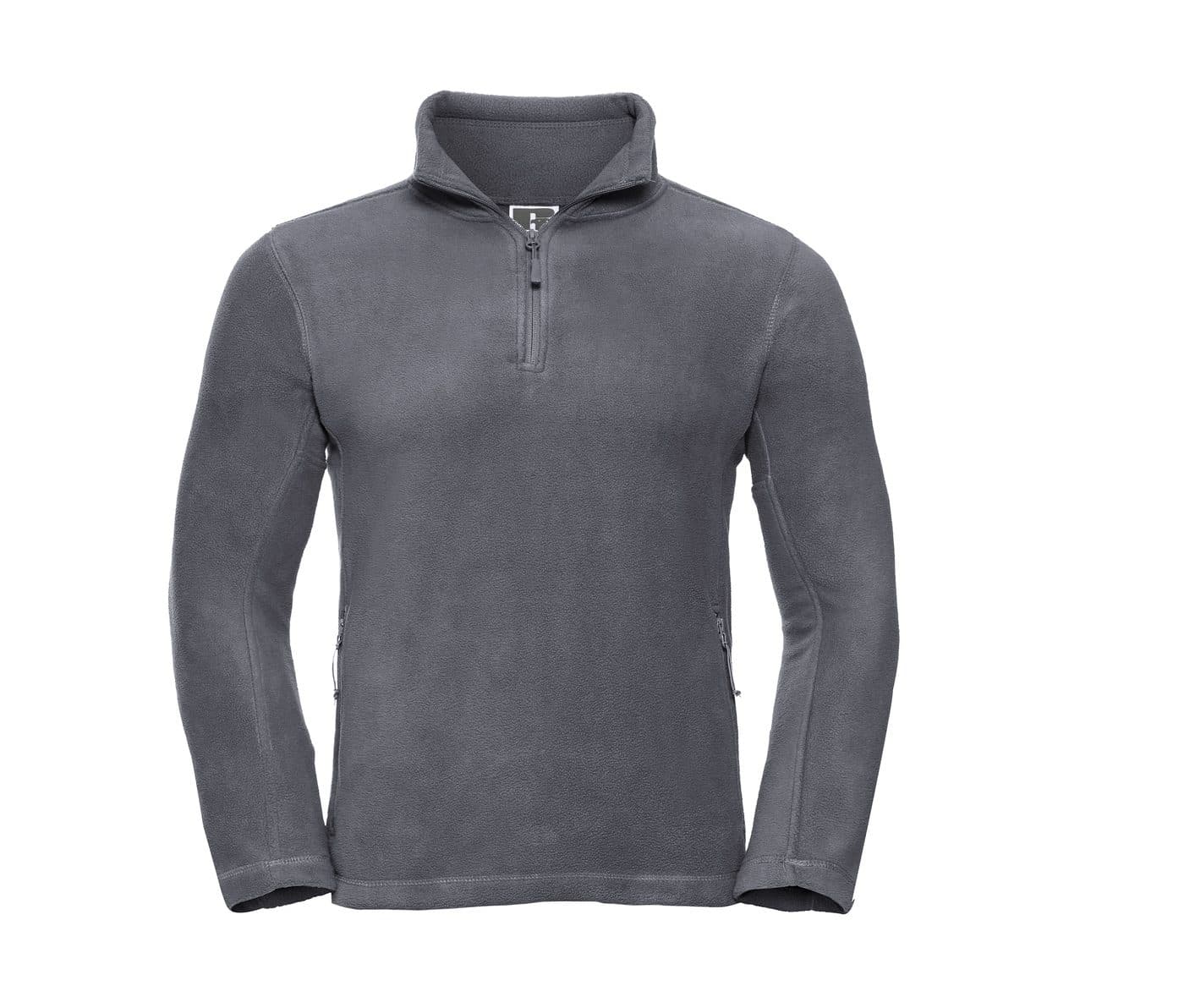 QUARTER ZIP OUTDOOR FLEECE coloris Gris convoi