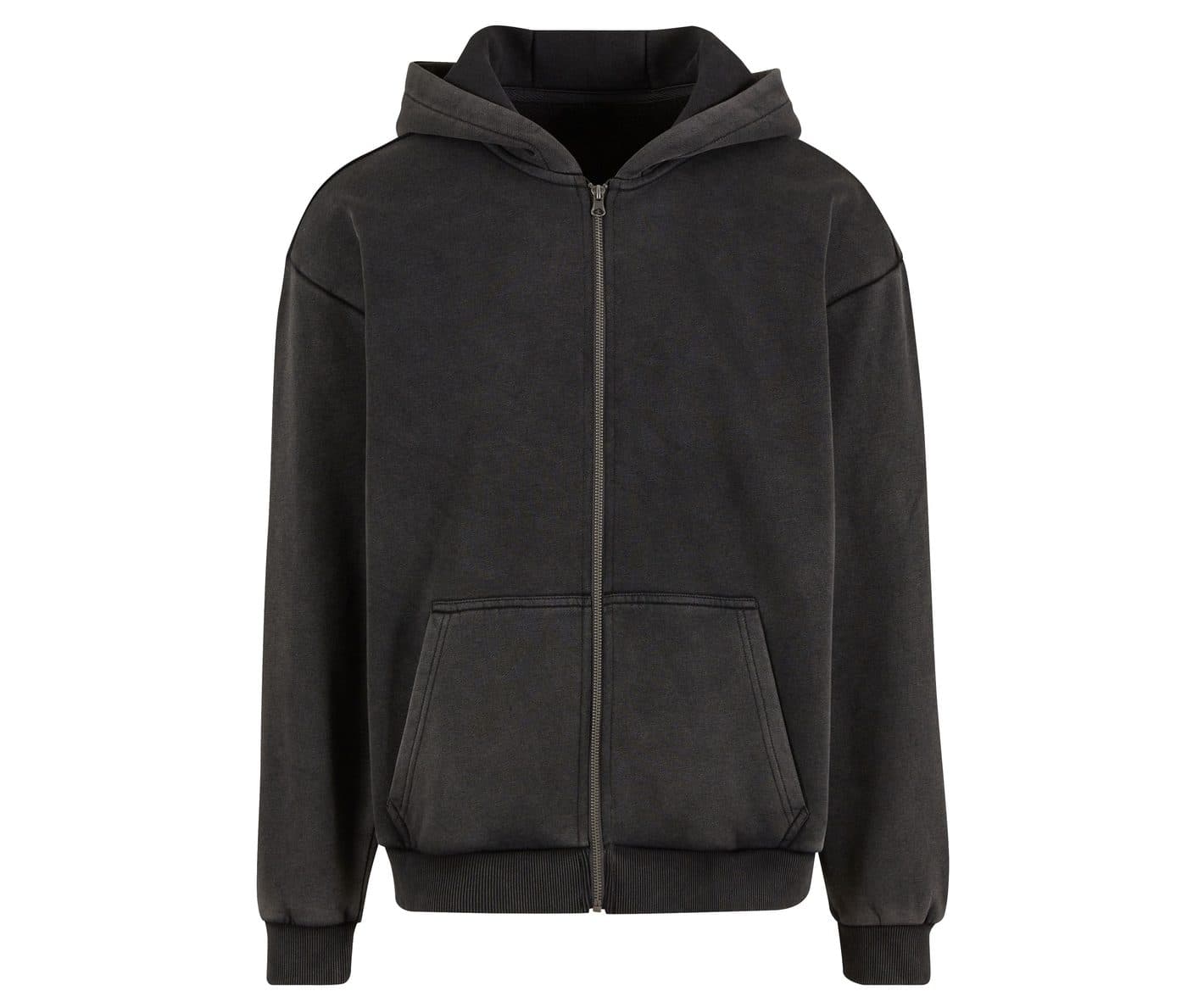 VINTAGE HEAVY ZIP HOODIE coloris Gris magnétique