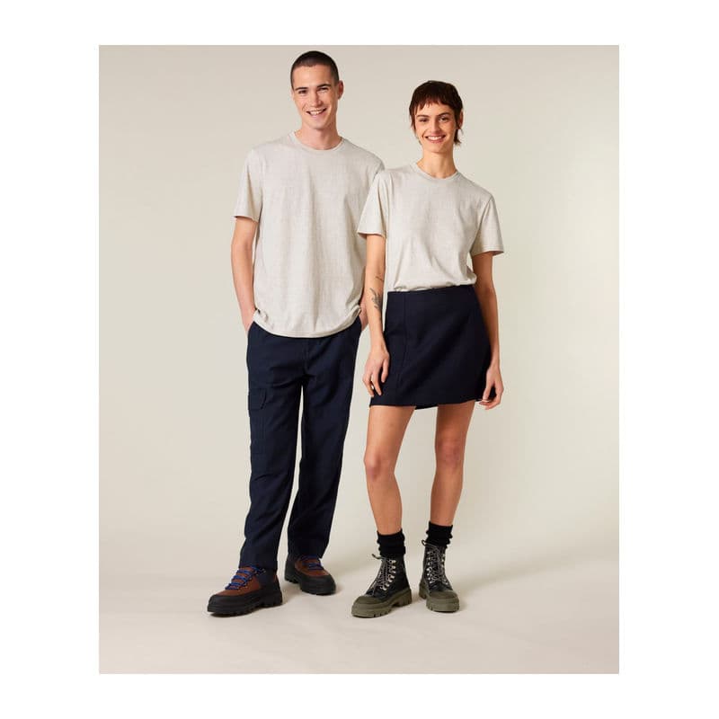 Creator 2.0 unisex t-shirt coloris Gris brume chiné