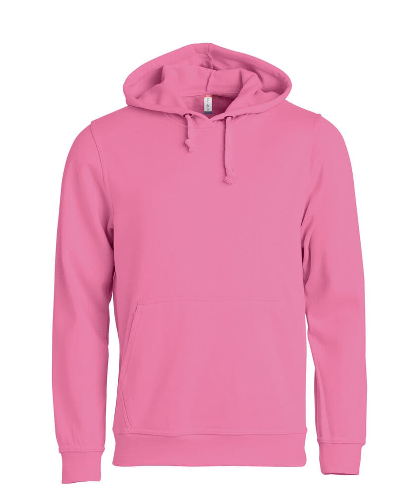 Clique Basic Hoody coloris Rose vif