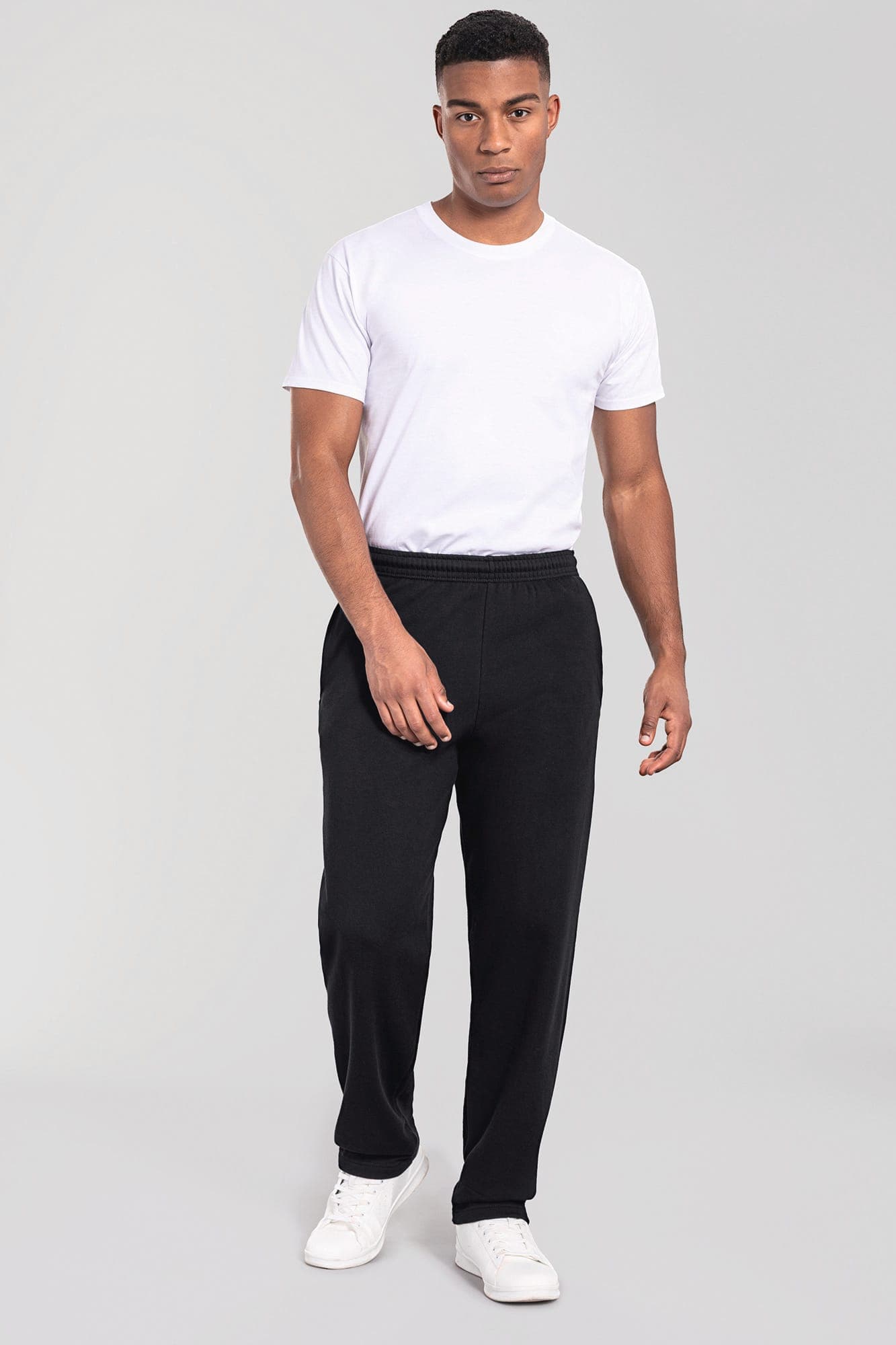 Pantalon de jogging Iconic 250 à ourlet ouvert