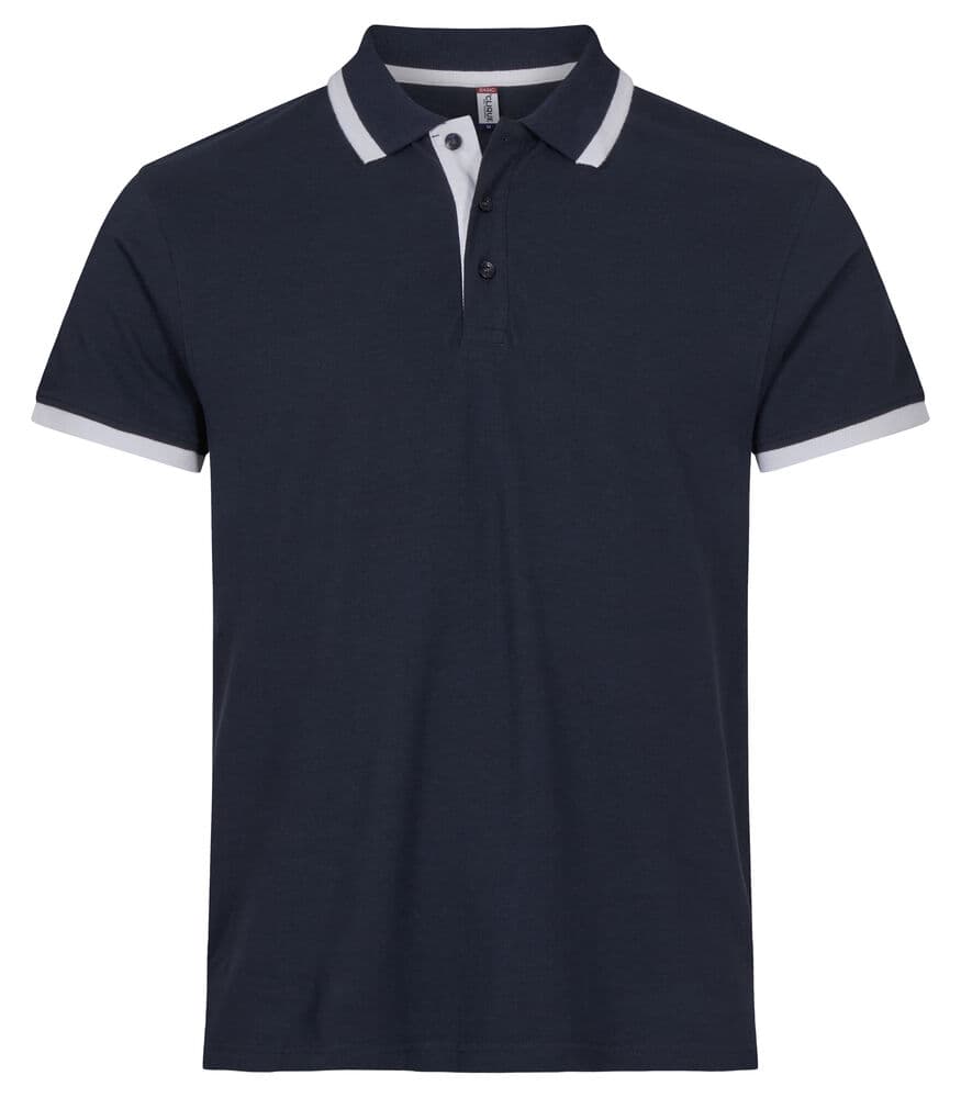 Clique Austin Polo coloris Marine foncé