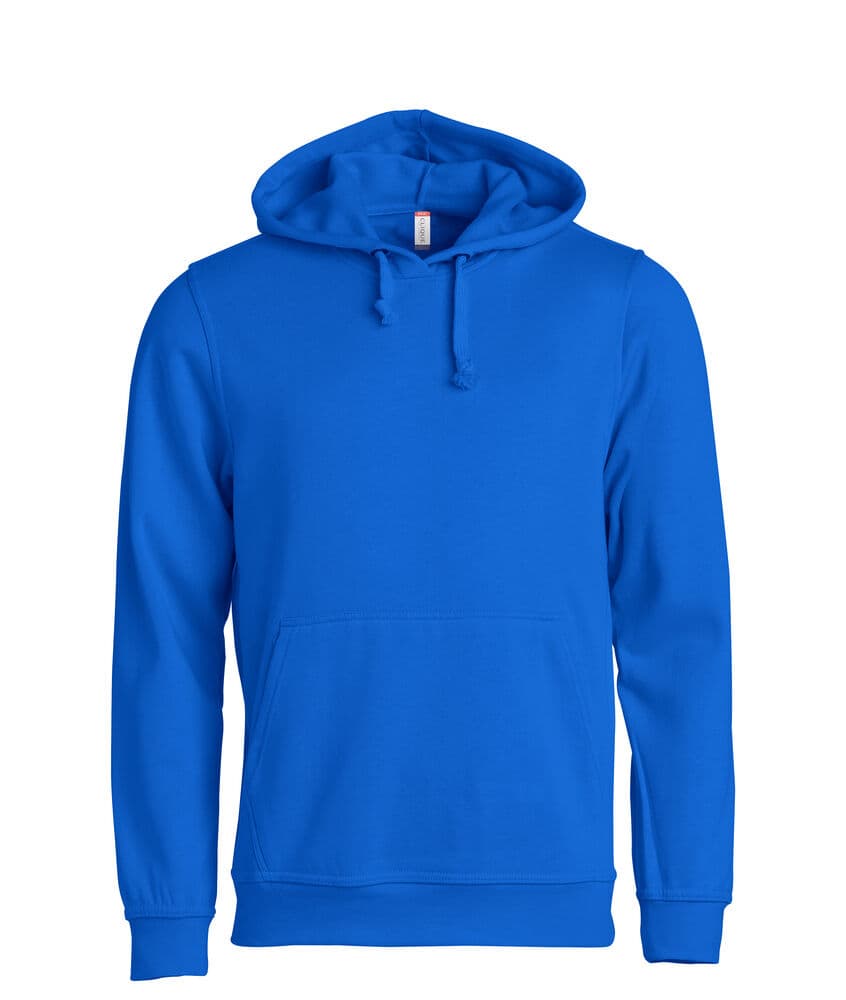 Clique Basic Hoody coloris Bleu roi
