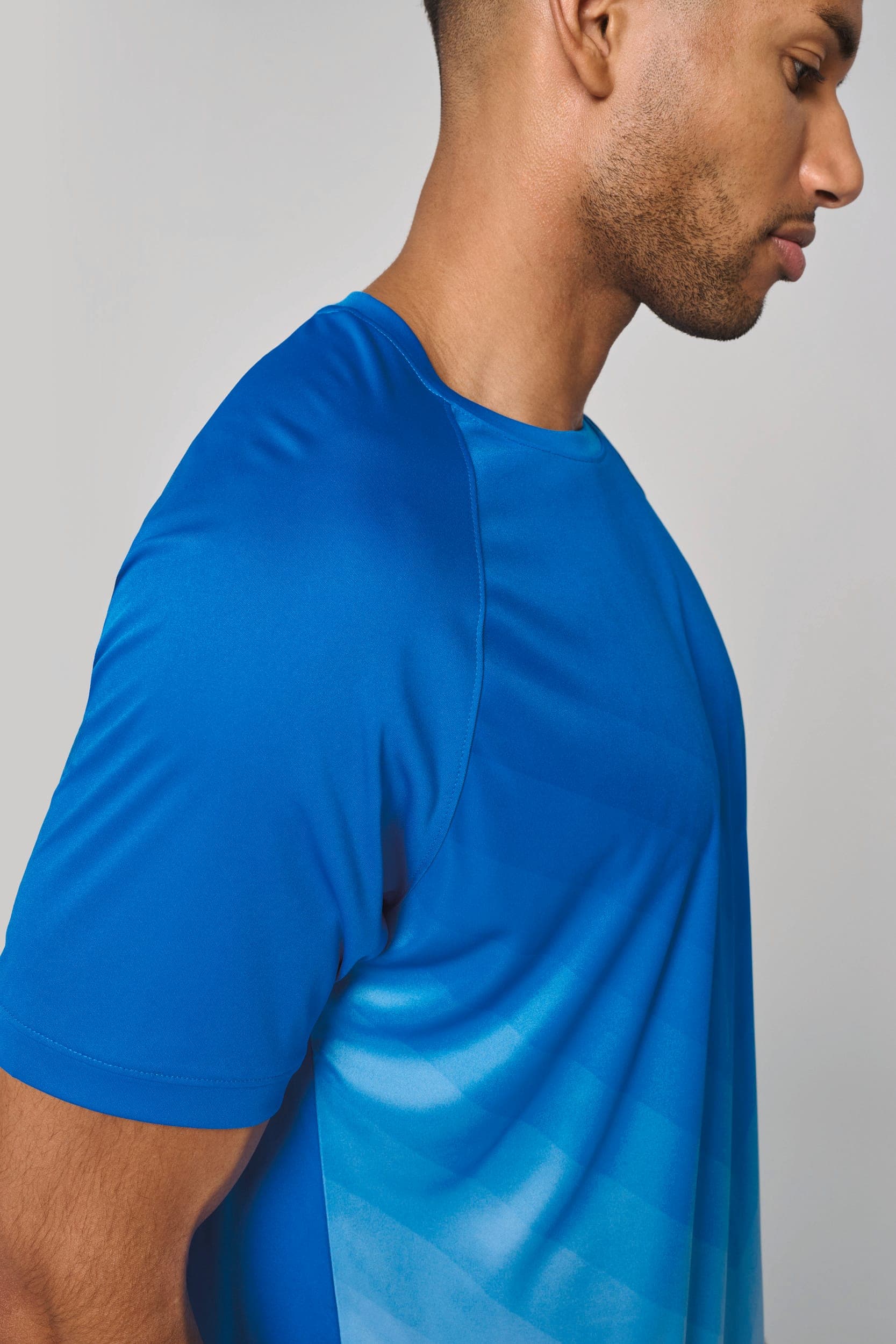 Maillot multisport polyester sublimé unisexe en situation