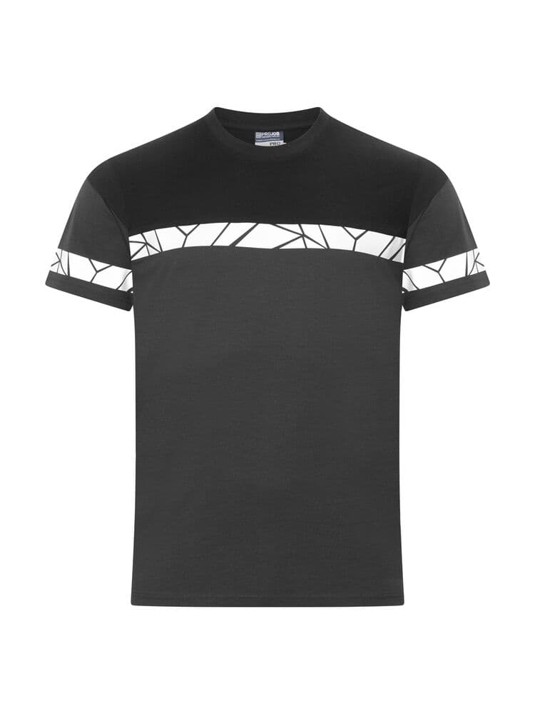 7001 T-SHIRT coloris Gris / Noir