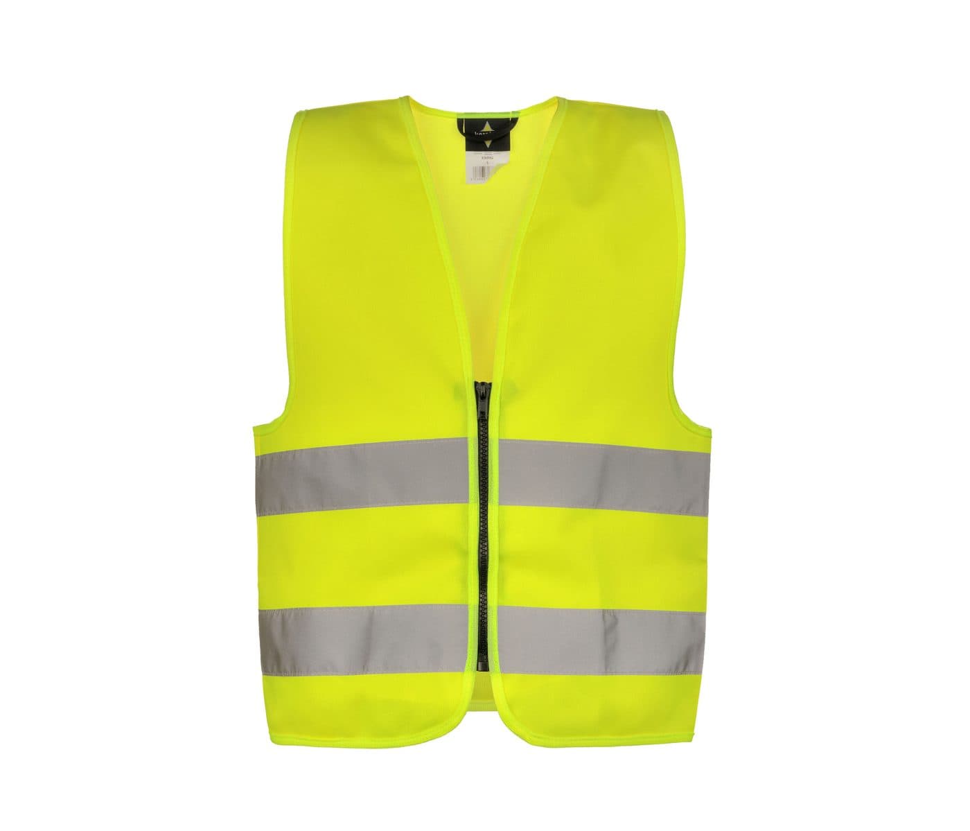 SAFETY VEST FOR KIDS WITH ZIPPER coloris Jaune