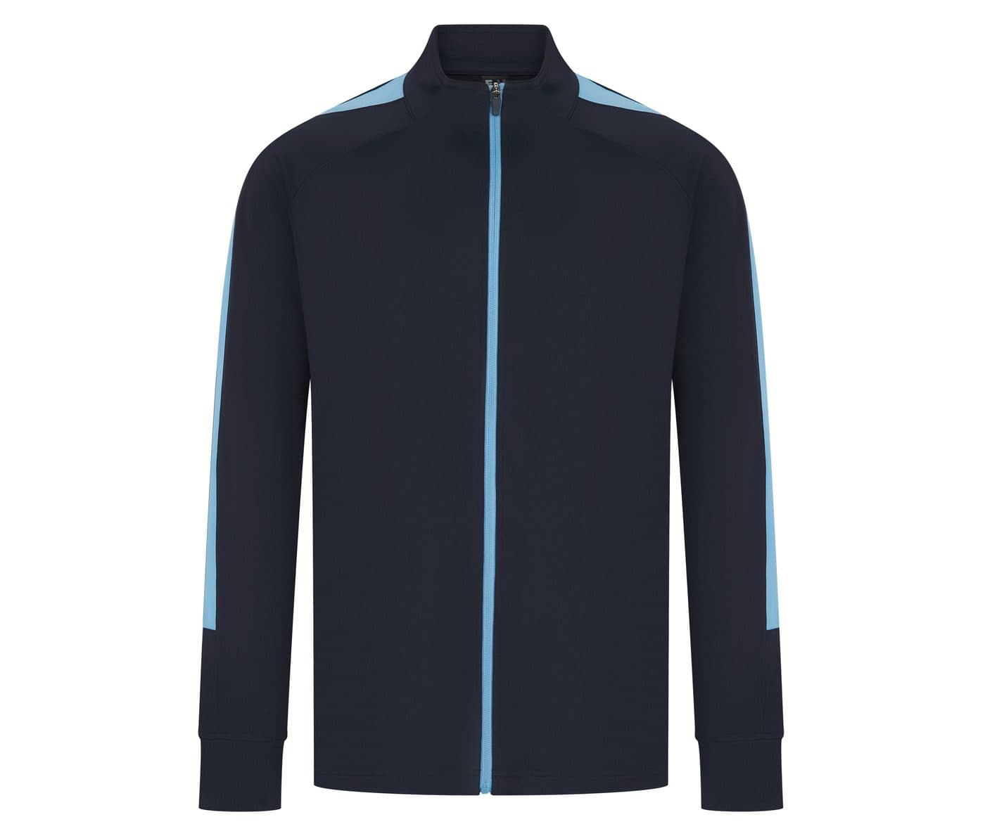 ADULT'S KNITTED TRACKSUIT TOP coloris Marine / Bleu ciel