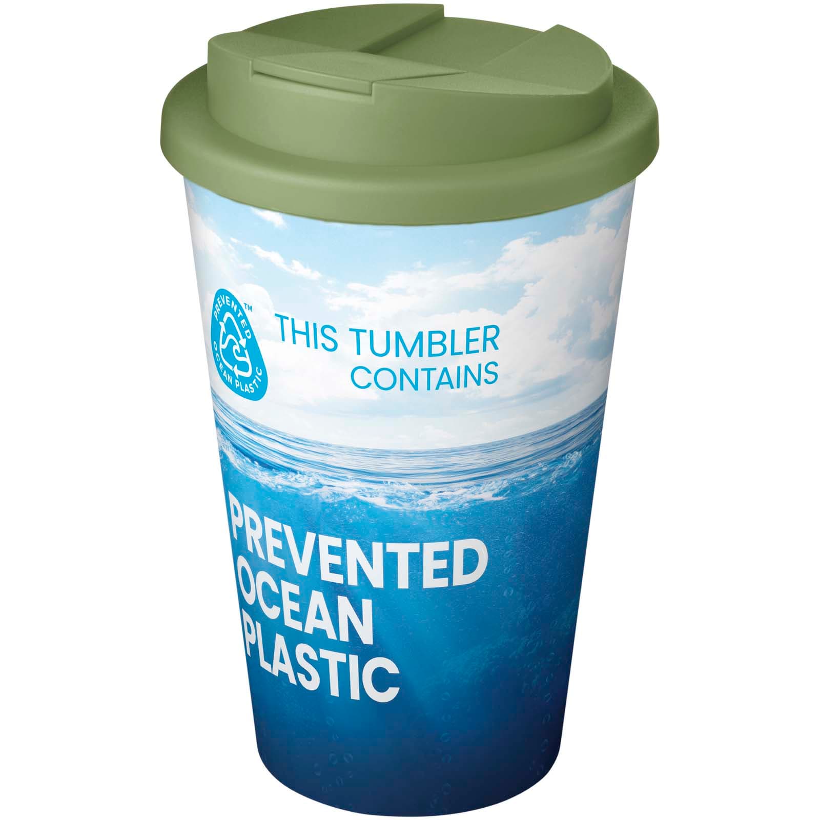 Brite-Americano® POP gobelet isotherme de 350 ml avec couvercle anti-éclaboussures coloris Vert bruyère