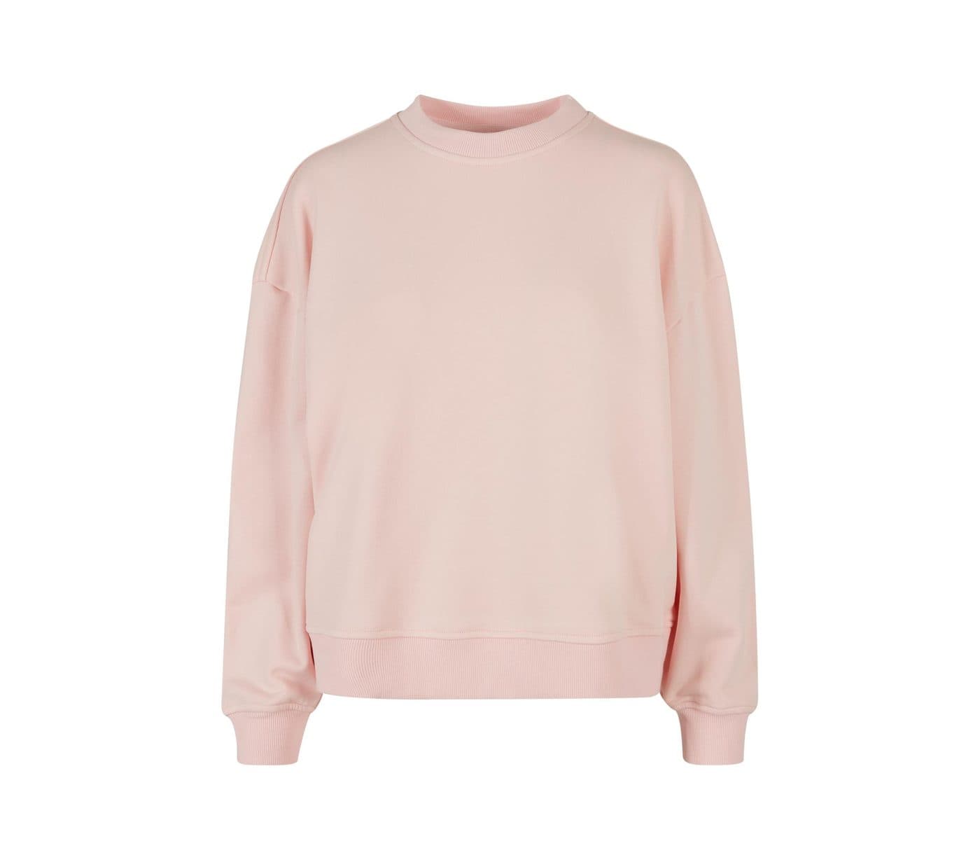 LADIES OVERSIZED CREWNECK coloris Rose