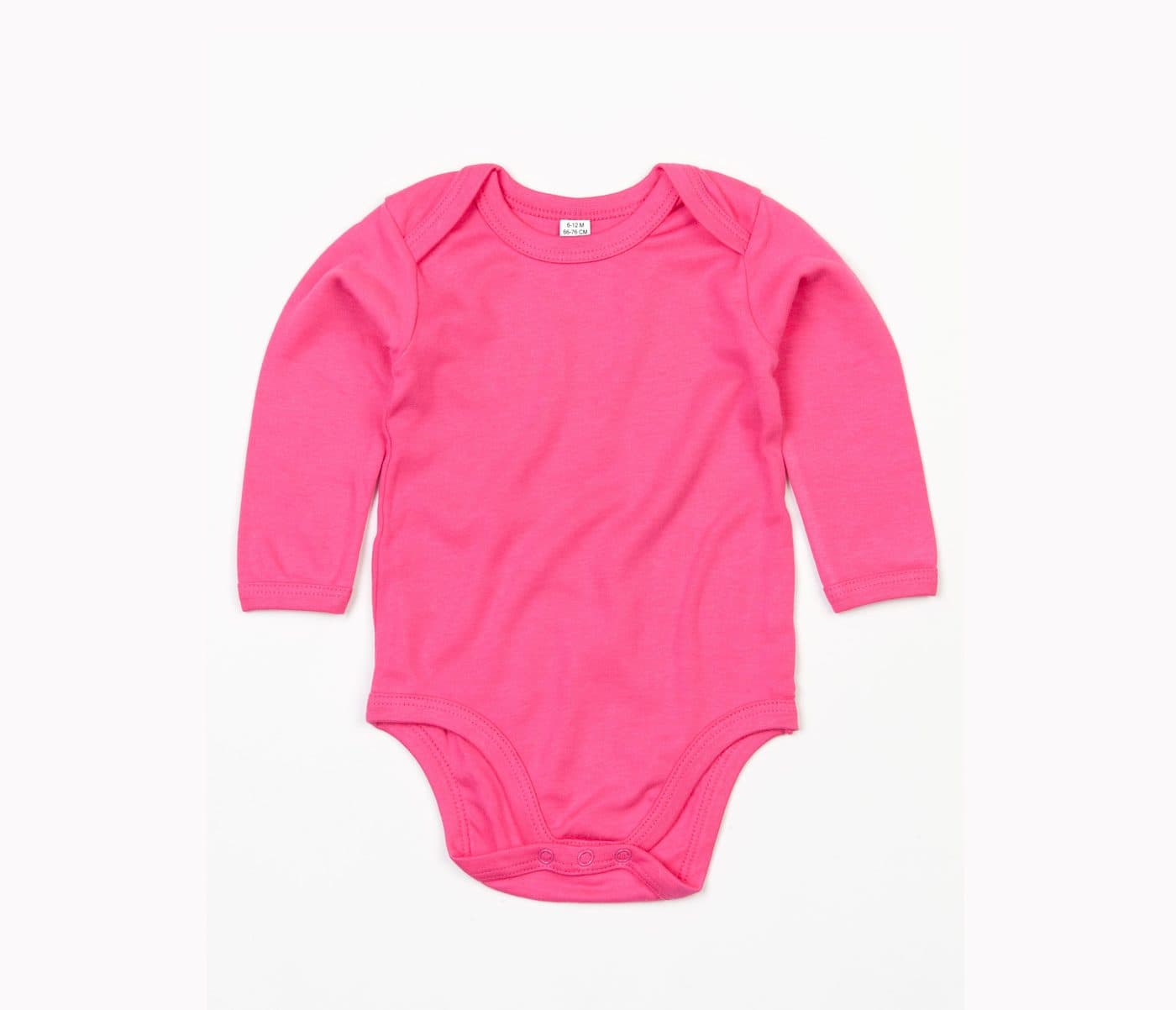 BABY LONG SLEEVE BODYSUIT coloris Fuchsia