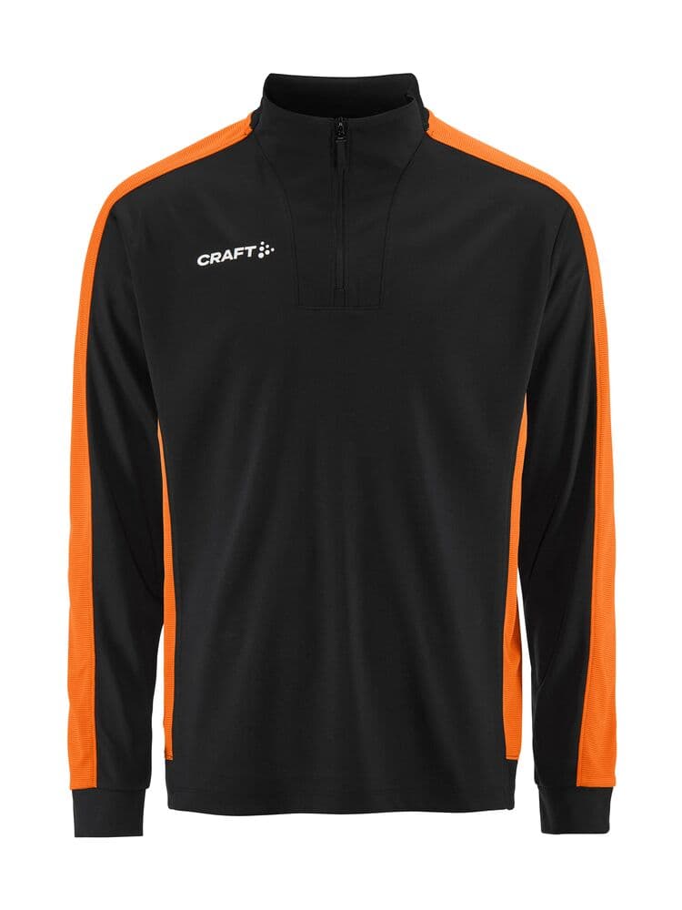 Craft Evolve 2.0 contrast half zip m coloris Noir / Orange