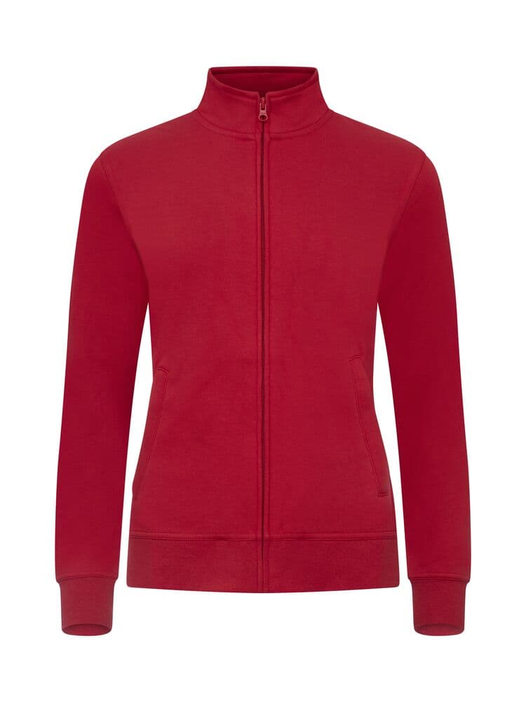 Clique Basic Cardigan Women coloris Rouge