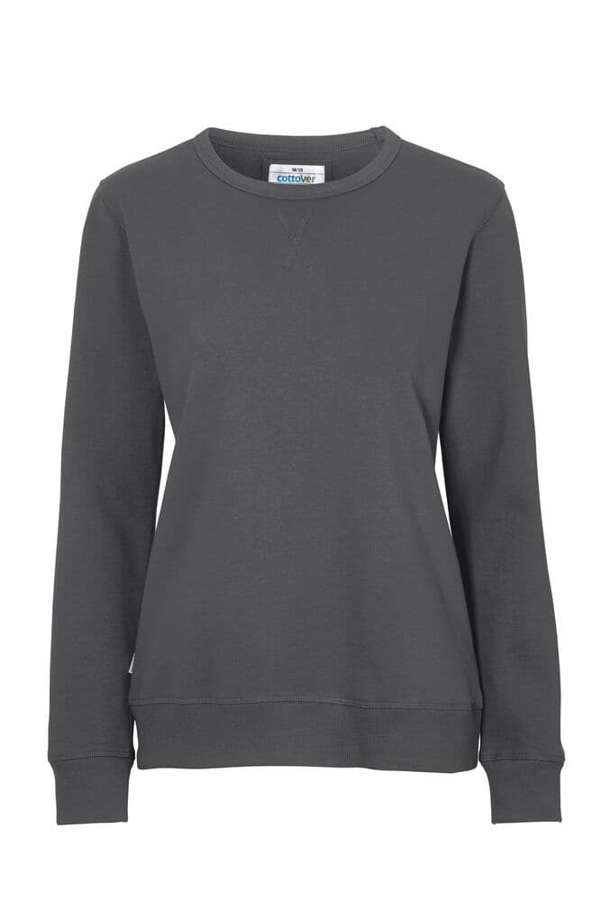 SWEAT COL ROND FEMME - CERTIFIÉ GOTS