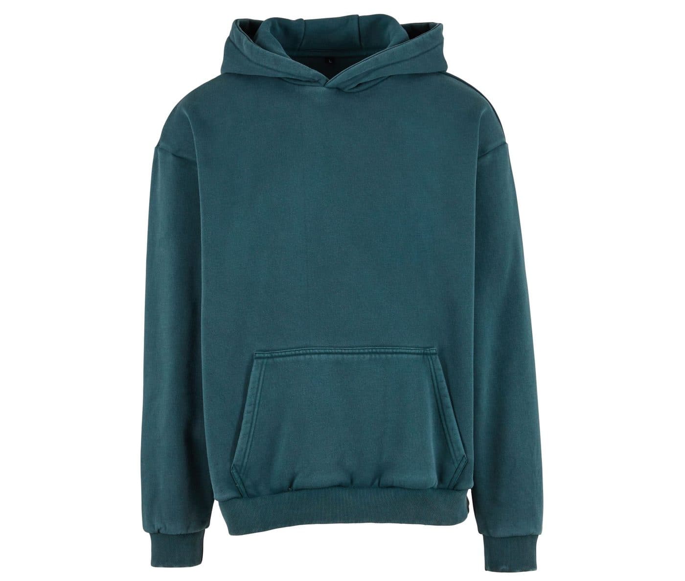 VINTAGE HEAVY HOODIE coloris Vert bouteille