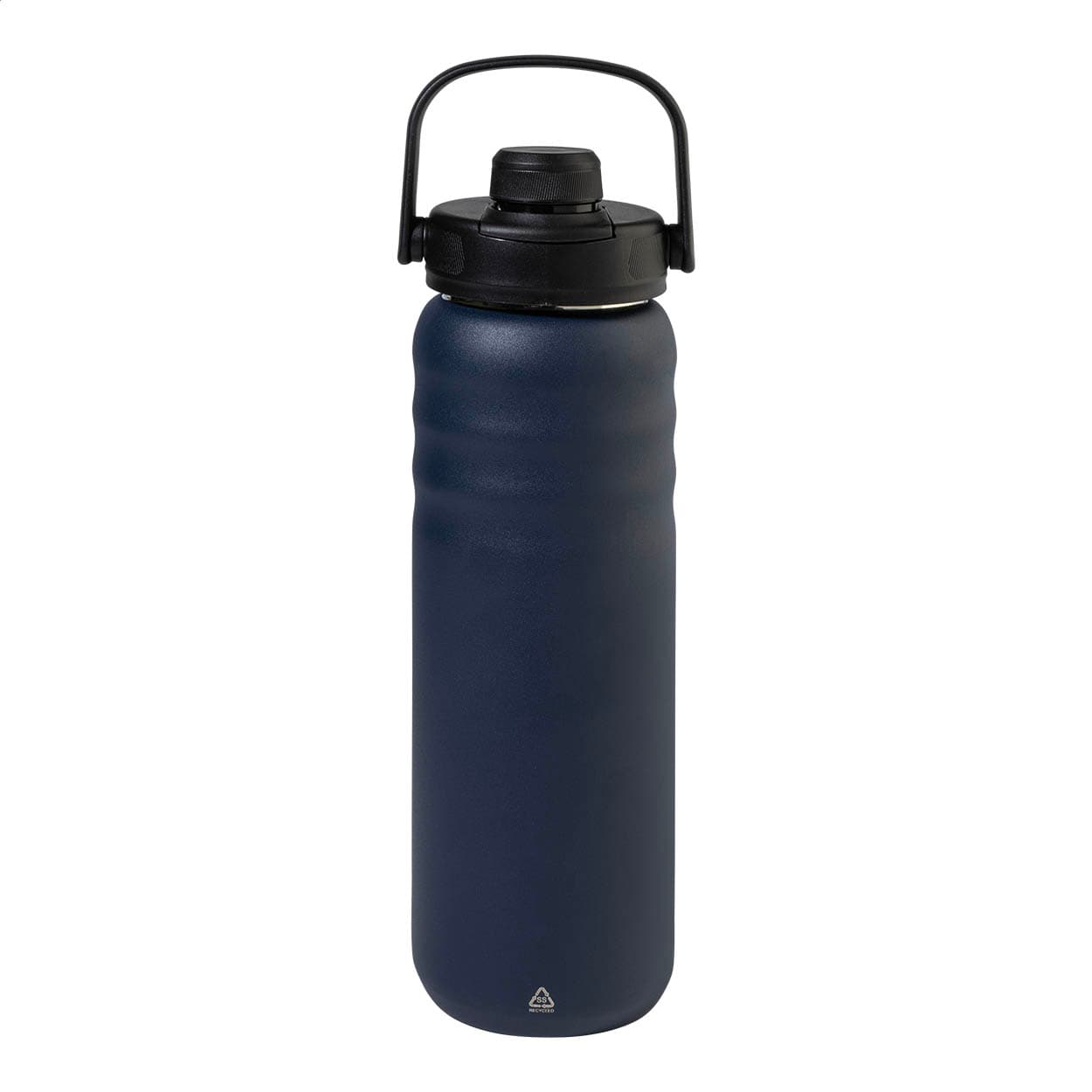 Bouteille isotherme en RSS coloris Bleu foncé