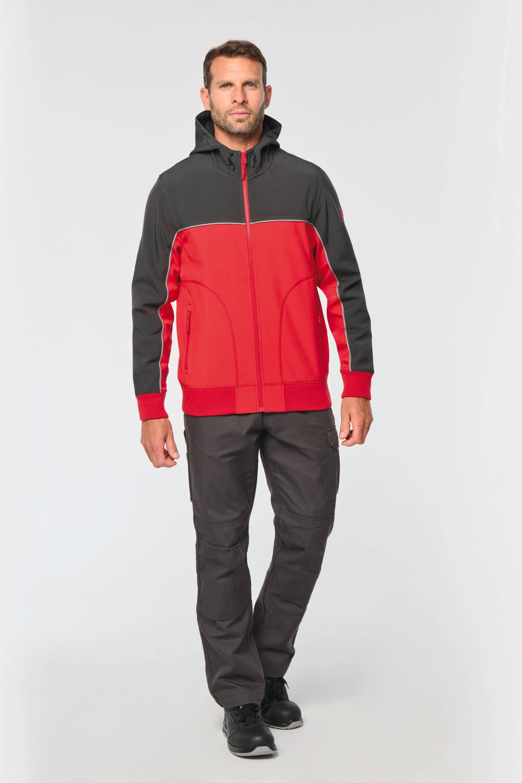 Veste softshell 3 couches BIONIC-FINISH® ECO unisexe en situation