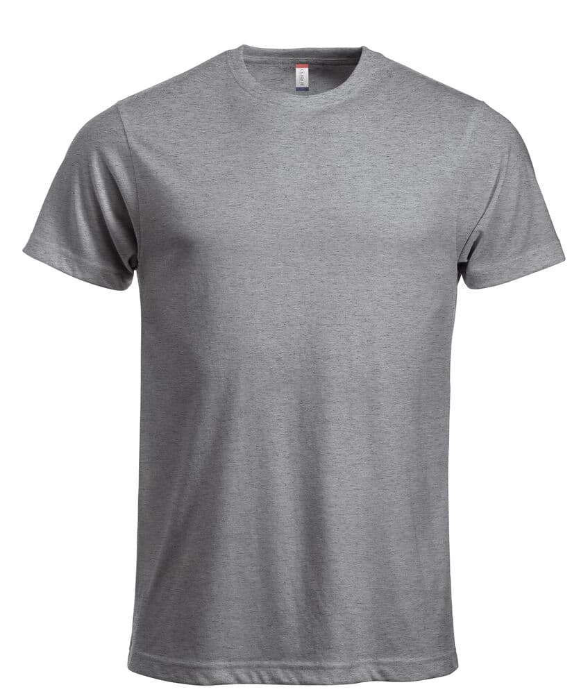 Clique New Classic-T coloris Gris chiné