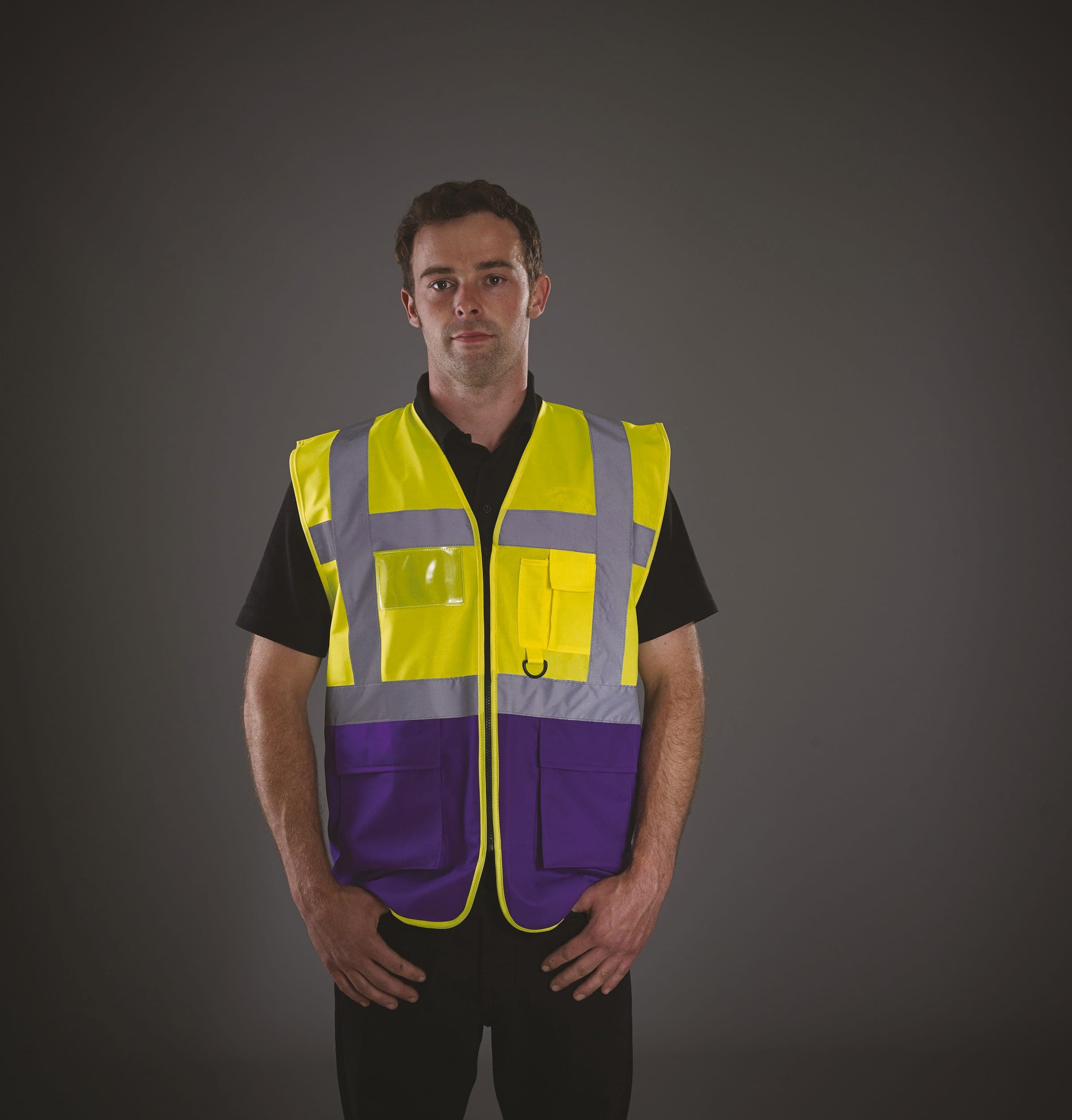 Gilet multifonction haute visibilité en situation