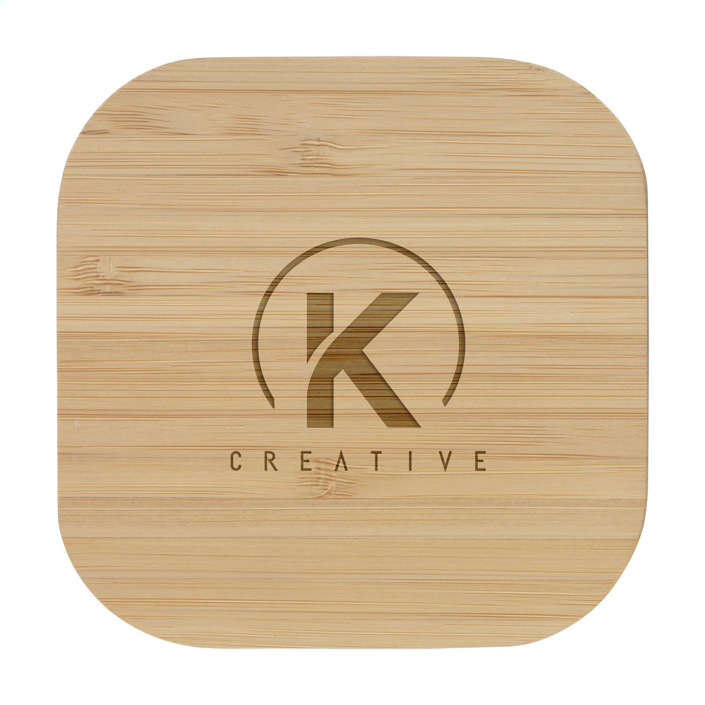 Chargeur sans fil Bamboo 15W en situation