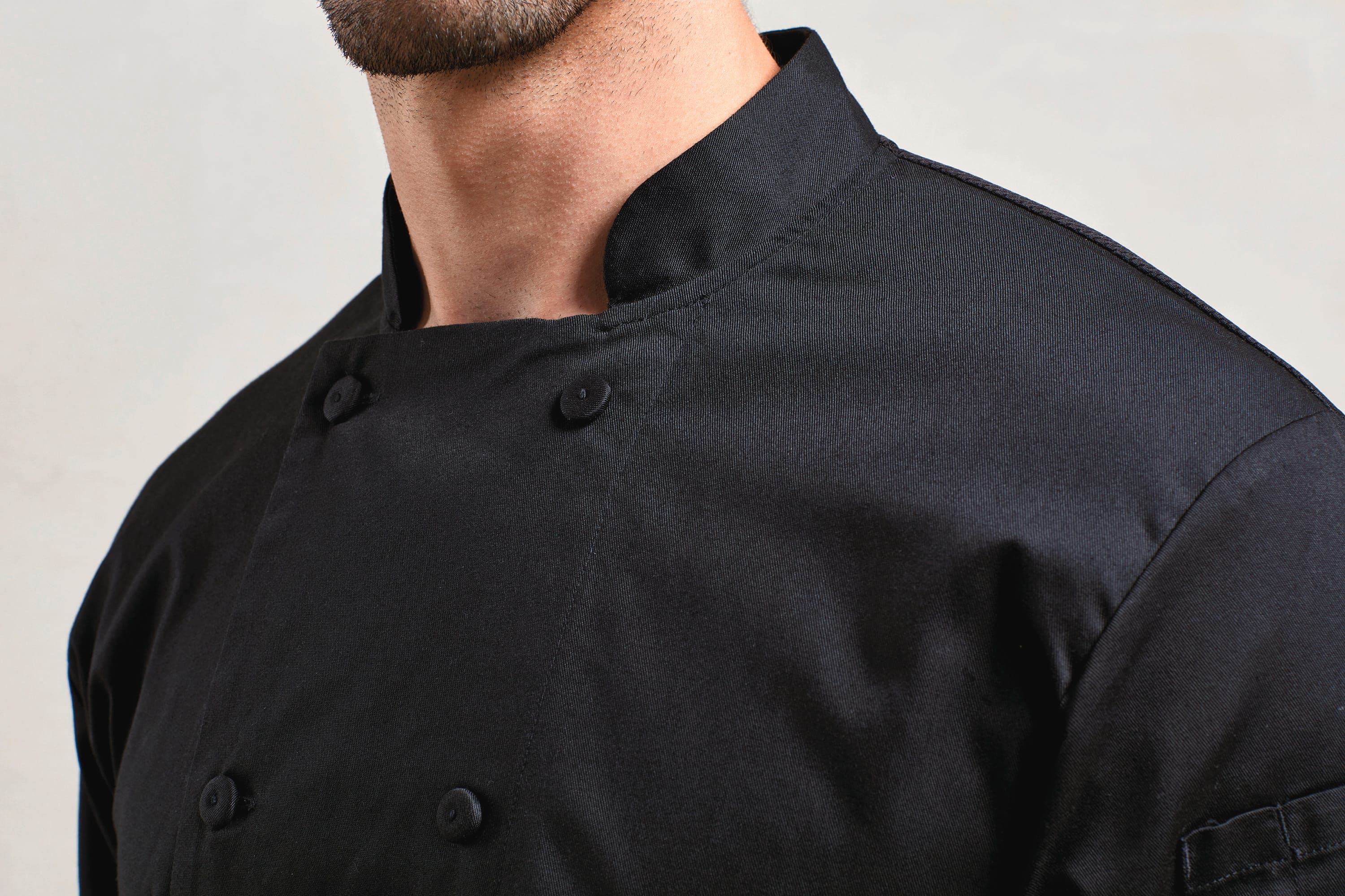 Veste chef cuisinier manches longues Coolchecker® en situation