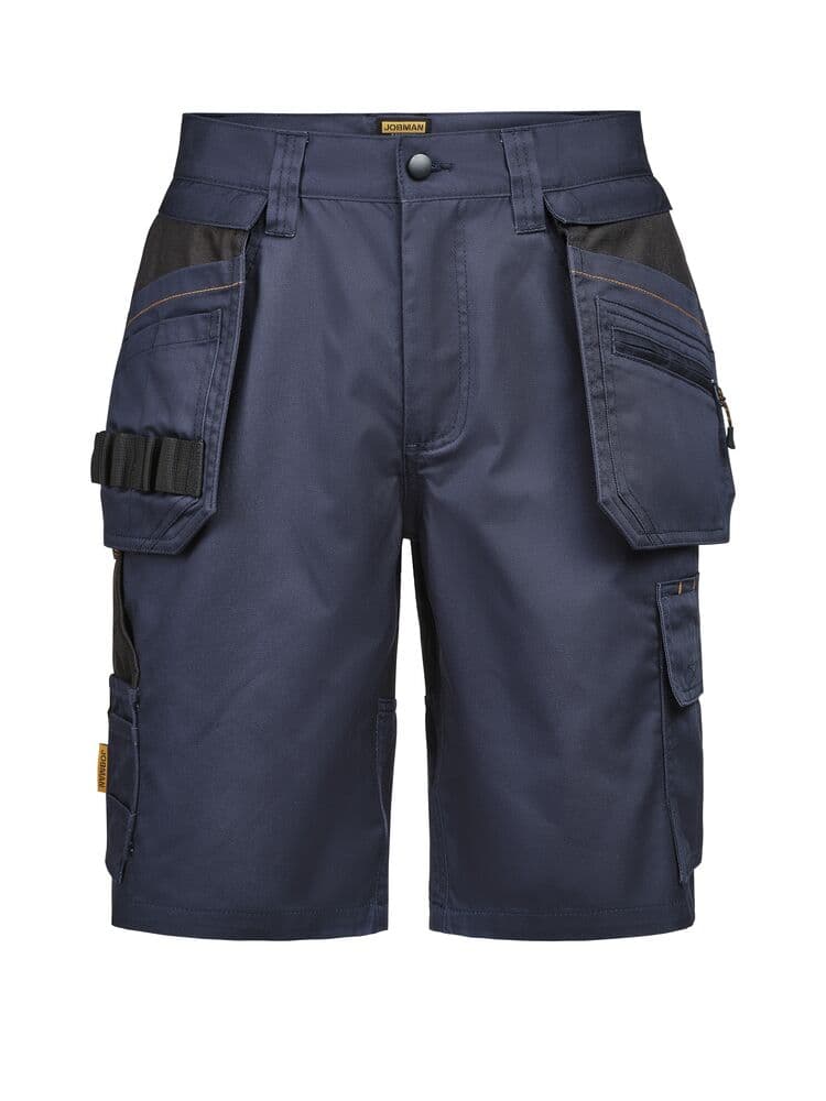 Jobman 2336 Semi Stretch Shorts HP coloris Noir / Bleu marine