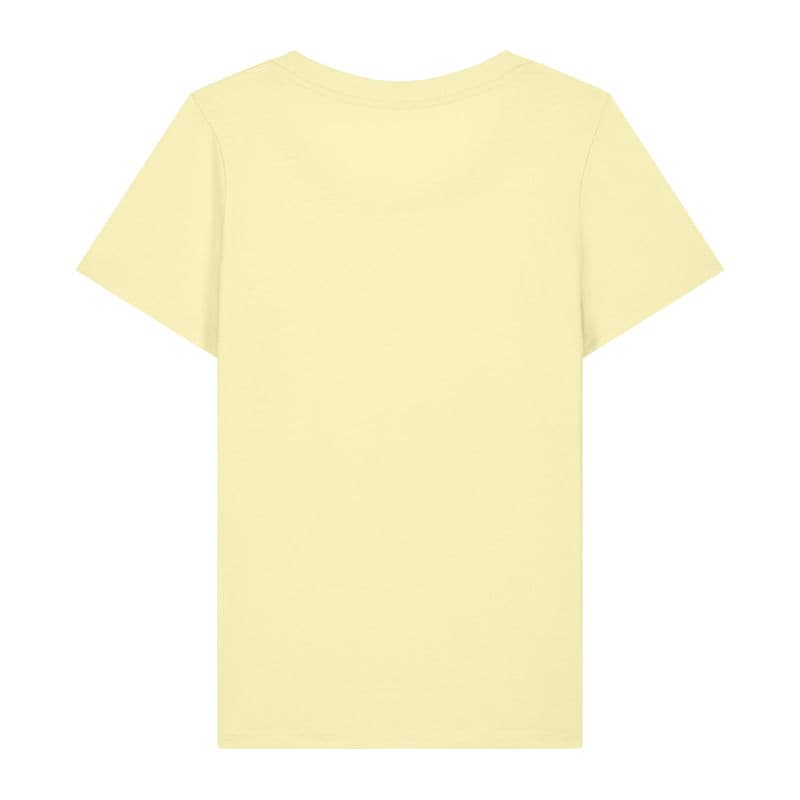 The iconic mid-light women’s fitted t-shirt coloris Citron