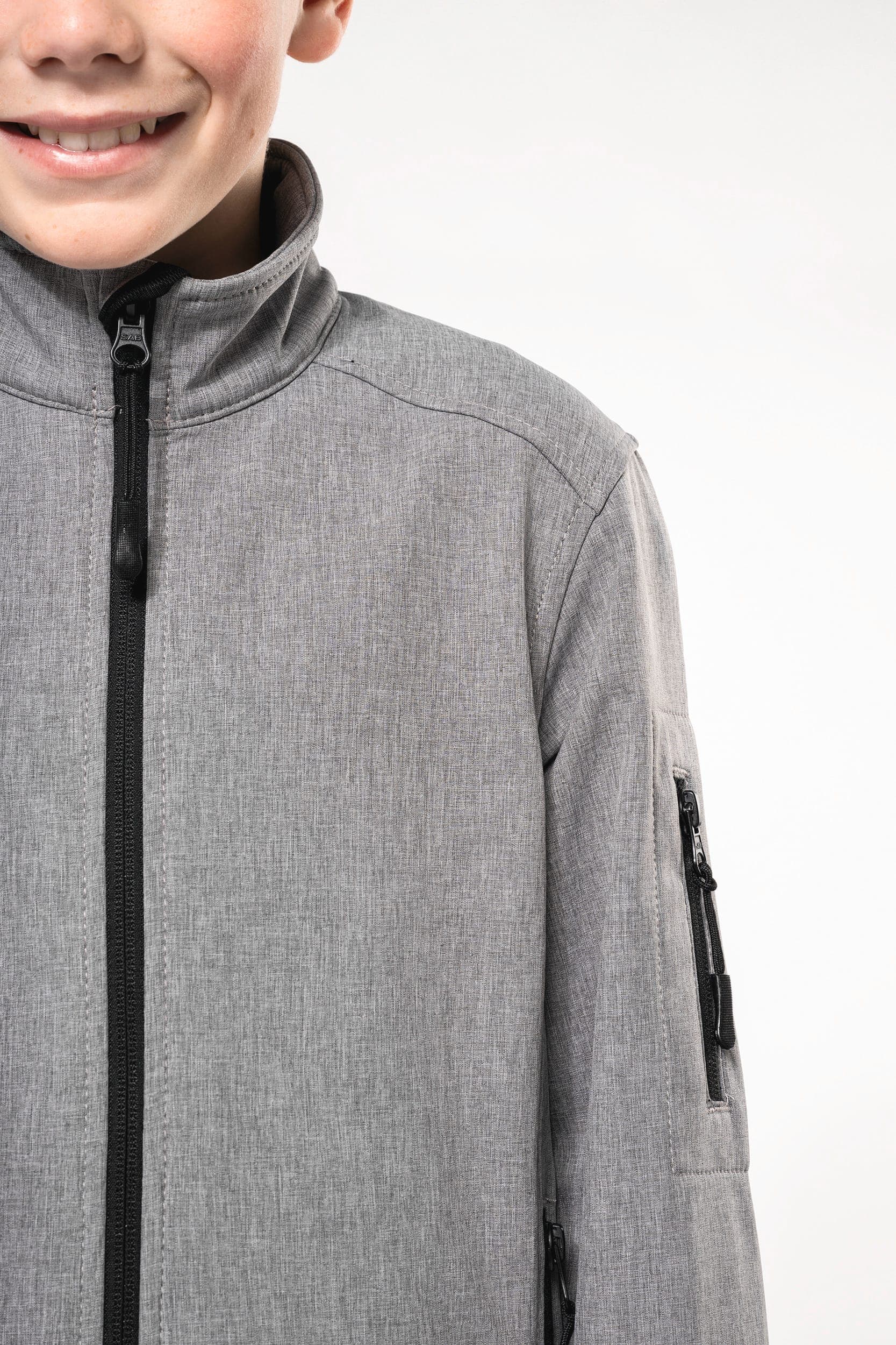 Veste softshell enfant en situation