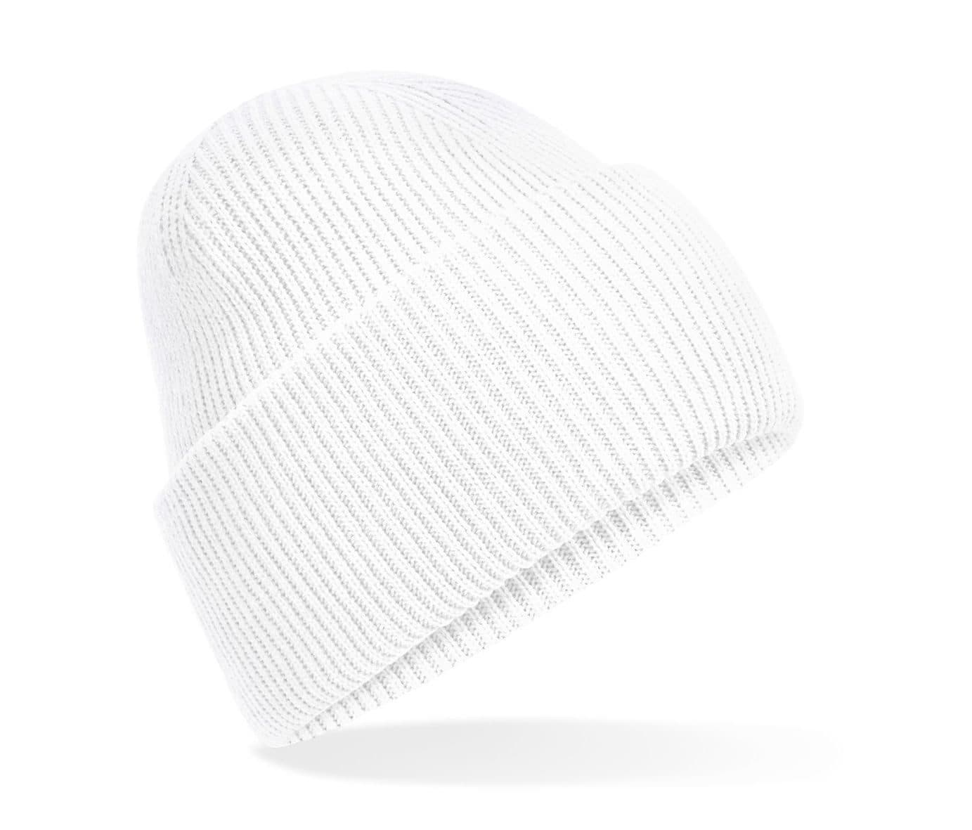 CLASSIC ENGINEERED DEEP CUFFED BEANIE coloris Blanc