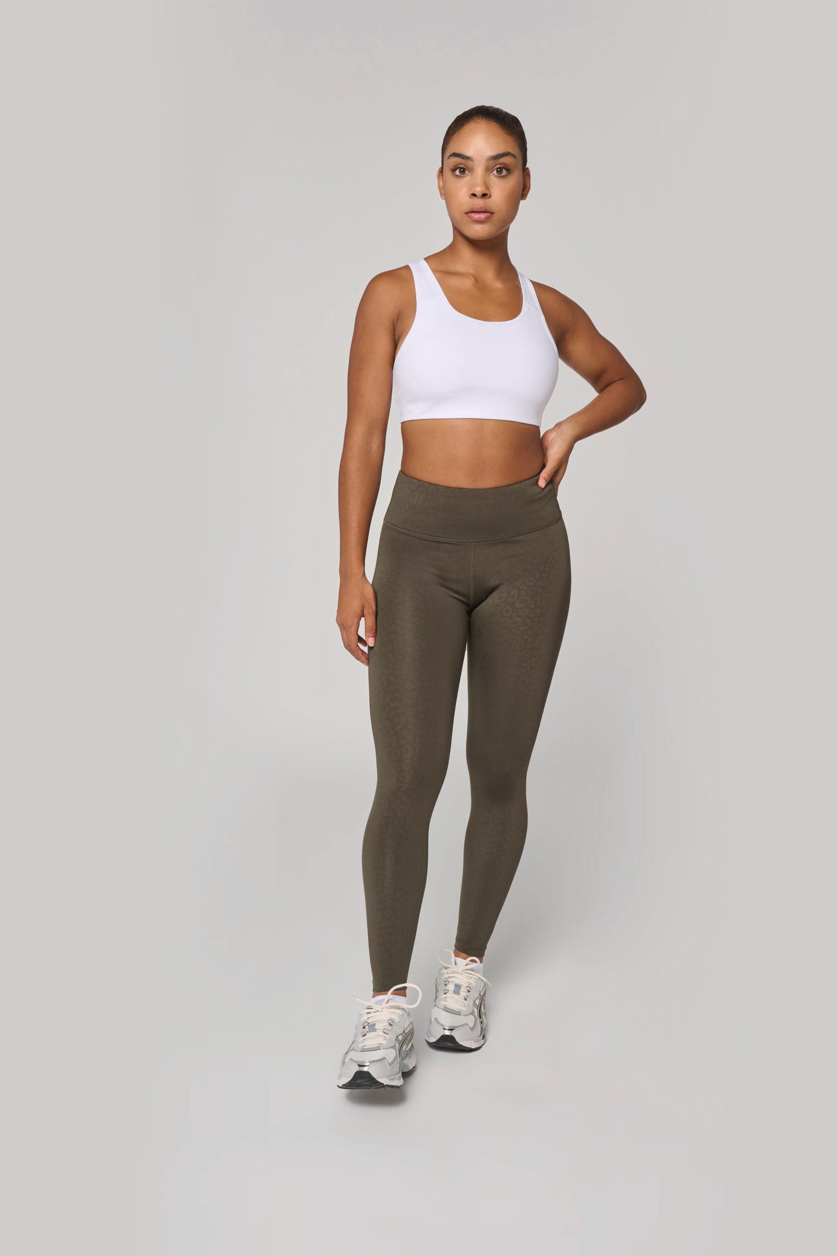 Legging écoresponsable femme en situation