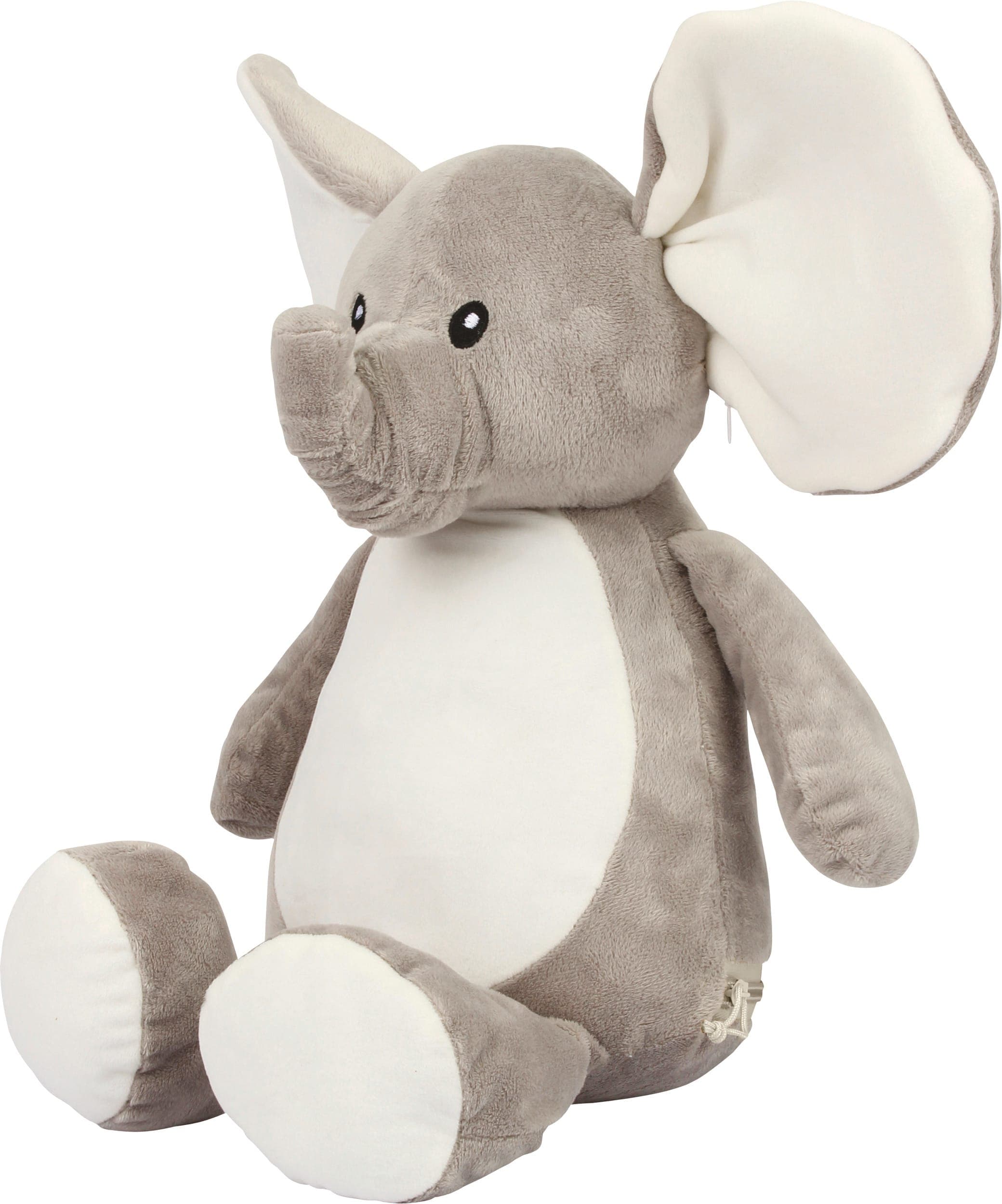 Peluche zippée Éléphant en situation
