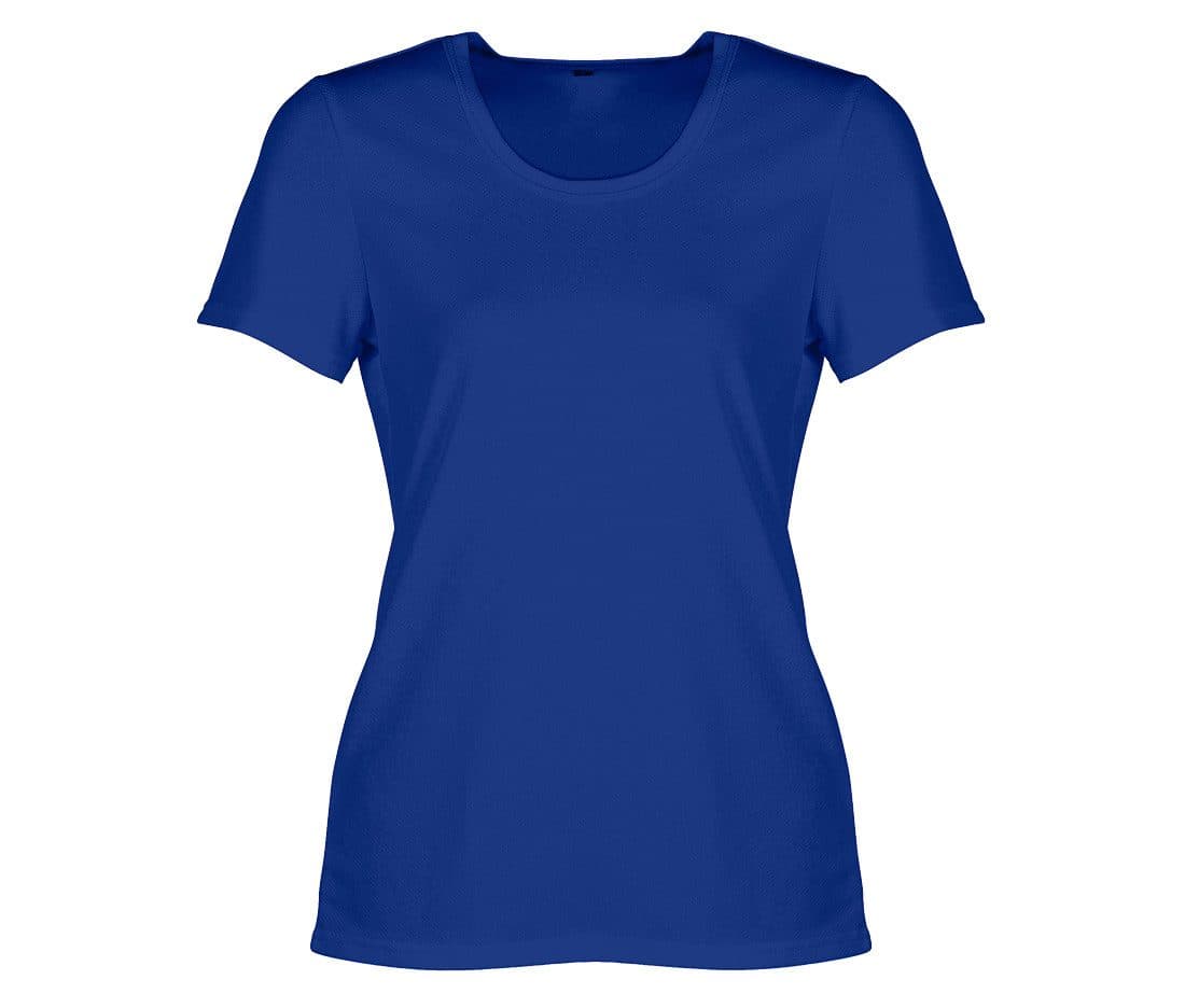 LADIES' NO LABEL SPORT TEE-SHIRT coloris Aqua