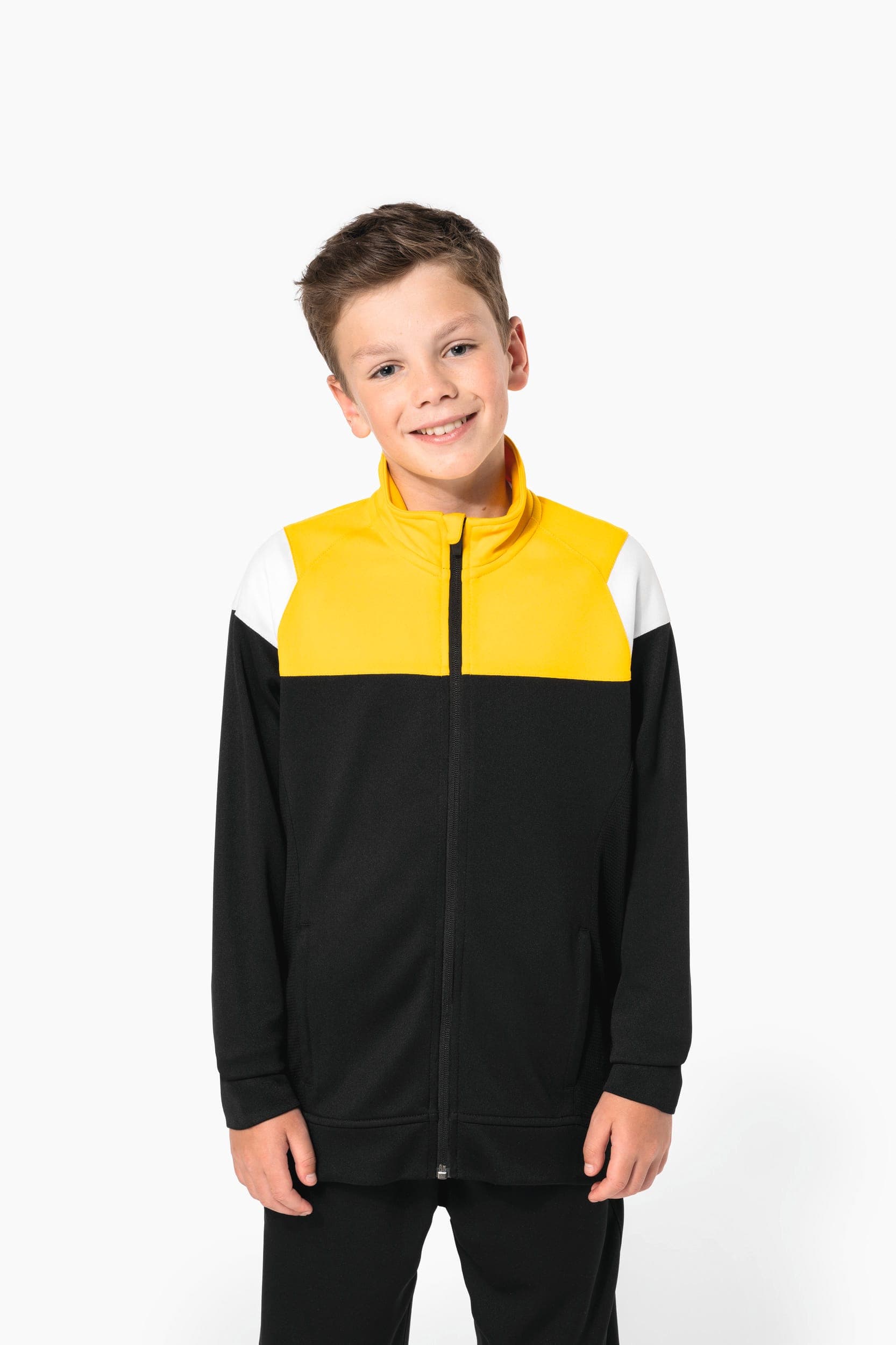 Veste de survêtement zippée enfant en situation