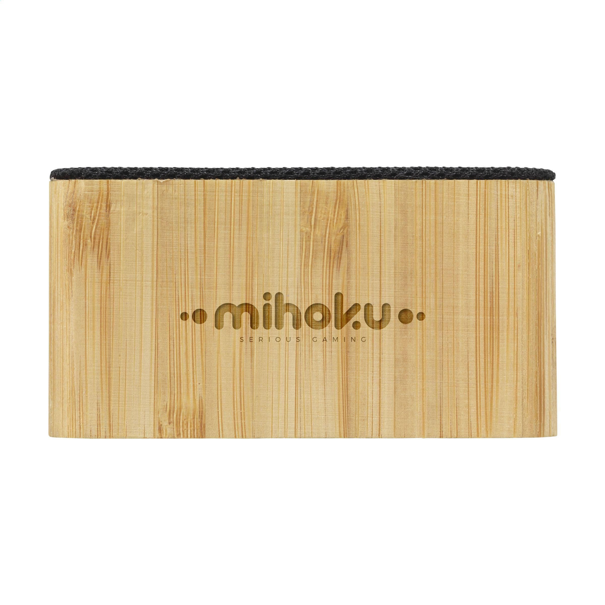 Enceinte sans fil Sonido 5W bambou en situation