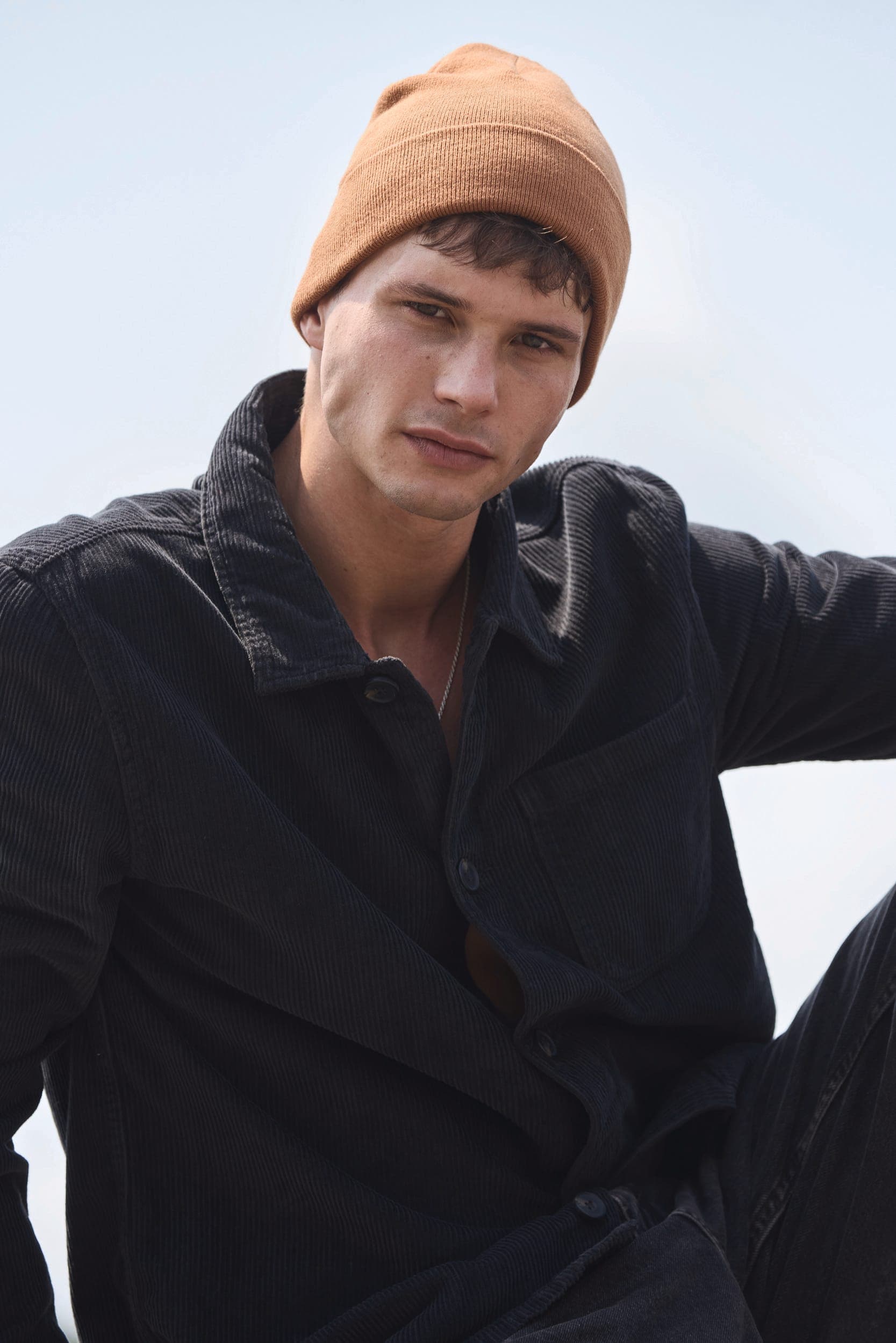 Bonnet avec revers - K-up Gold Label en situation