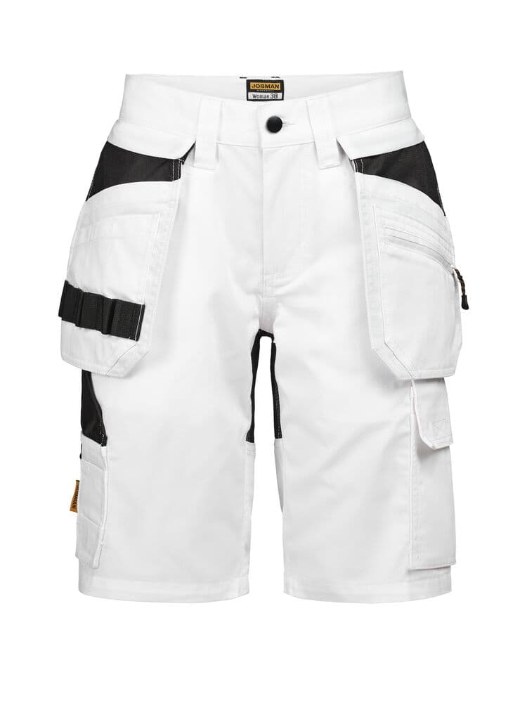 Jobman 2337 Women's Semi Stretch Shorts HP coloris Noir / Blanc