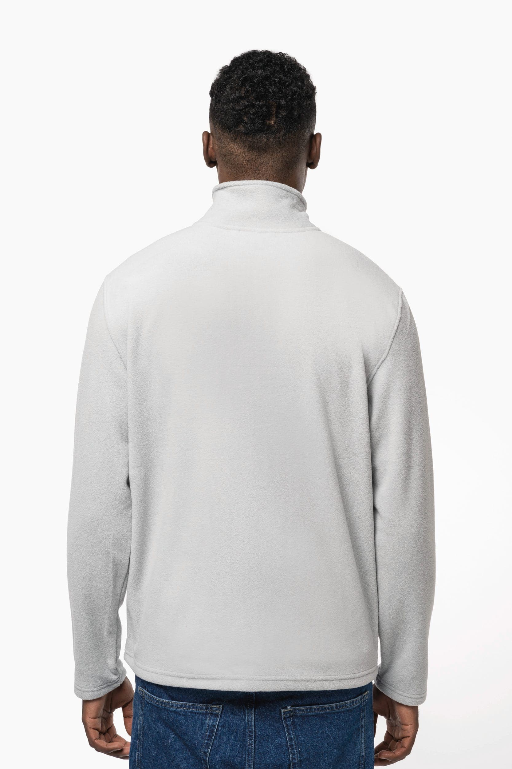 Veste micropolaire écoresponsable unisexe en situation