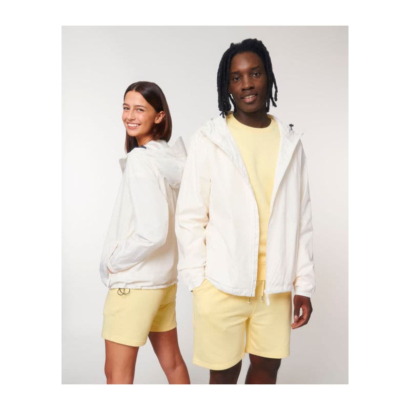 Commuter unisex multifunctional jacket coloris Blanc cassé