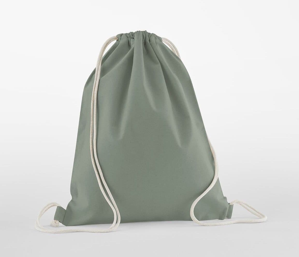 ORGANIC COTTON INCO. GYMSAC coloris Vert poudré