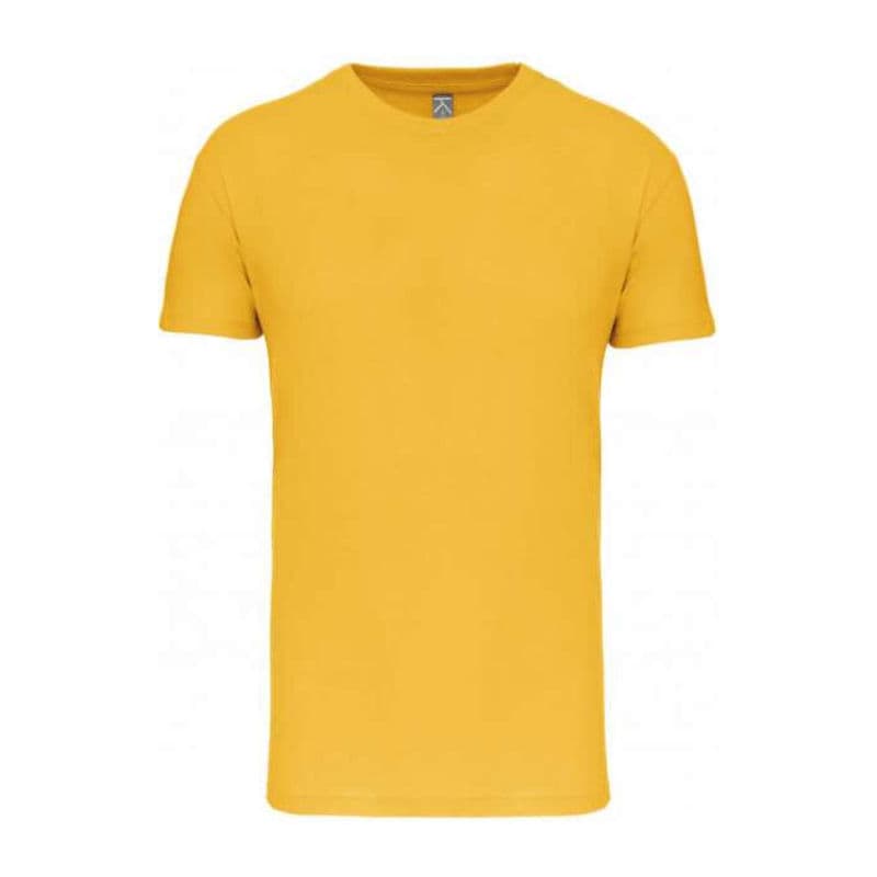 Bio150Ic Men'S Round Neck T-Shirt coloris Jaune